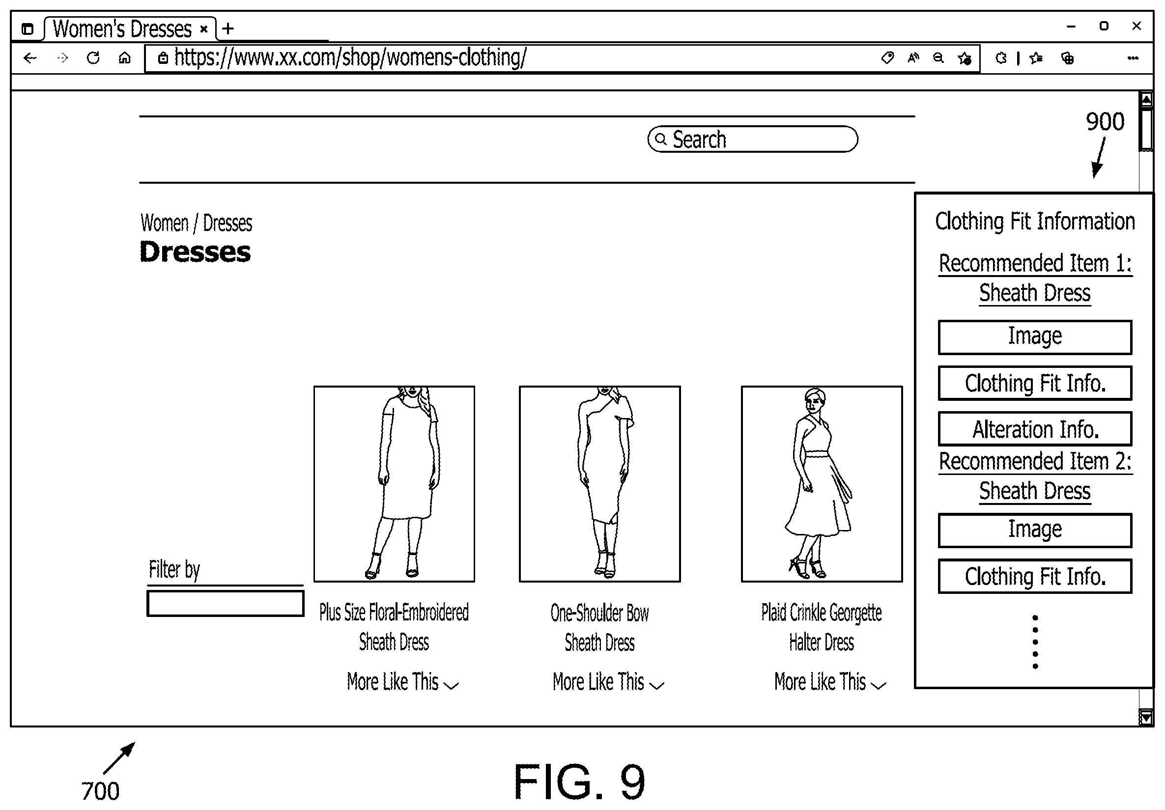Patent US12417481 Figure 9 – Systems and methods for automating clothing transaction