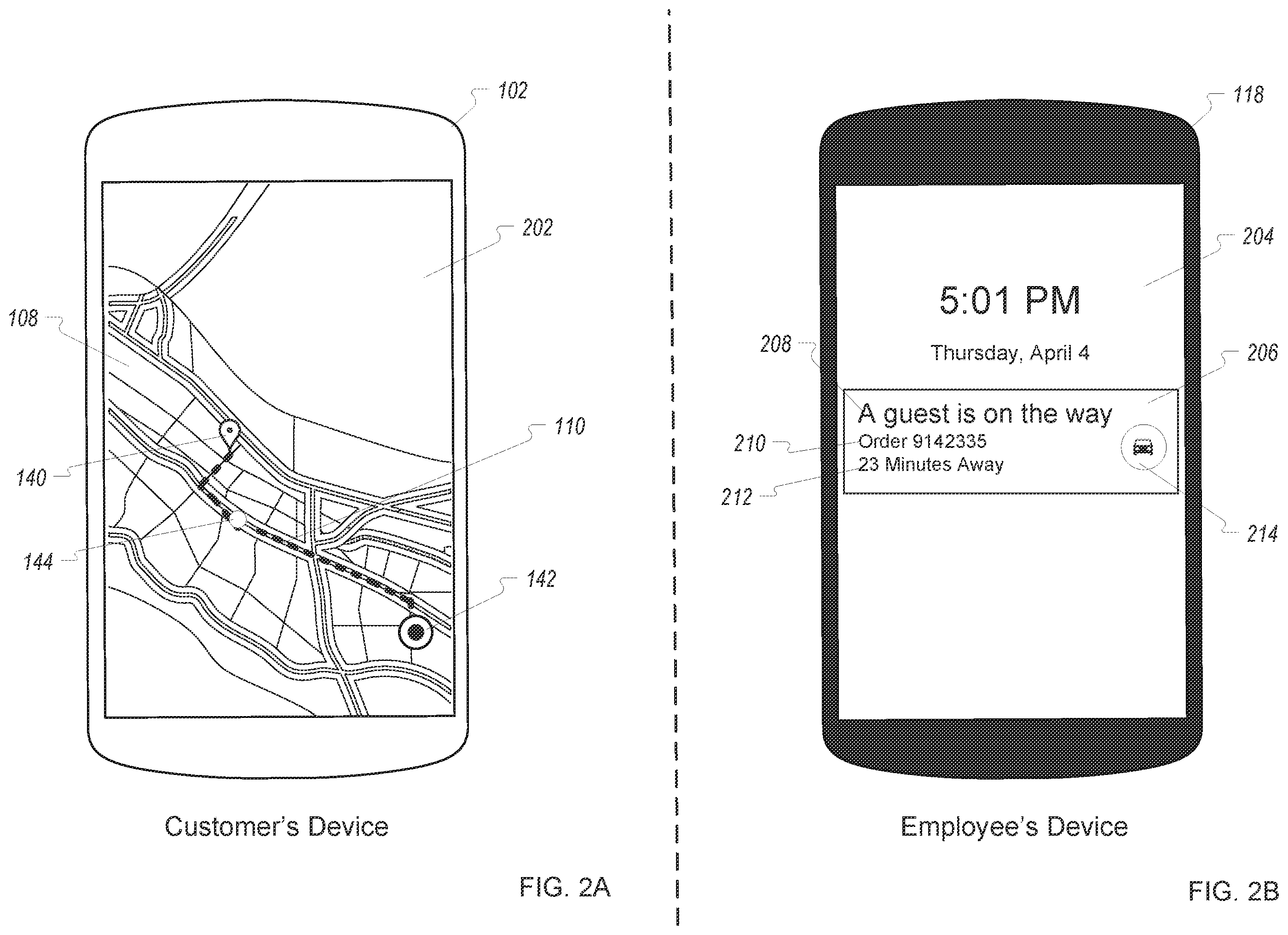 Patent US12417485 Figure 2 – System for facilitating drive up order fulfillment