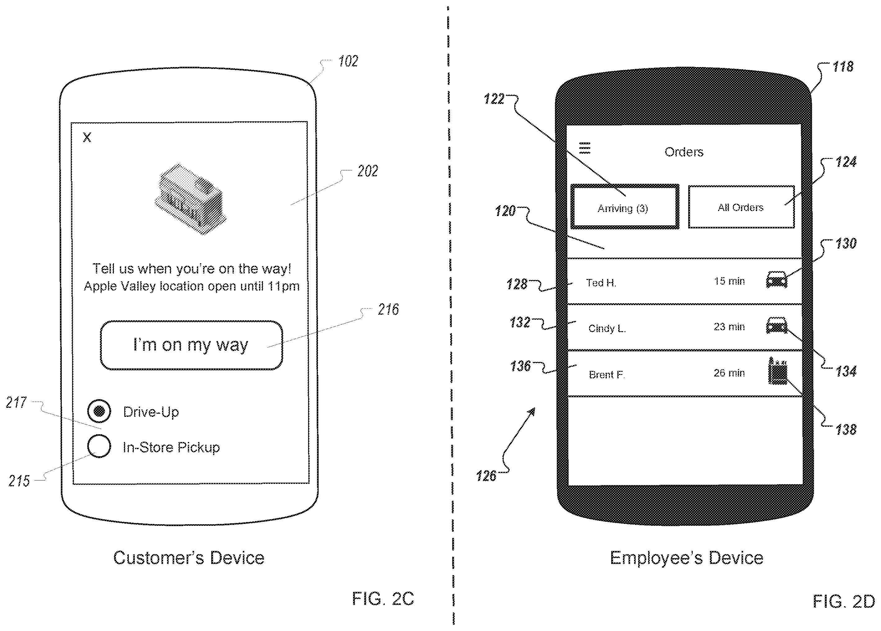 Patent US12417485 Figure 3 – System for facilitating drive up order fulfillment