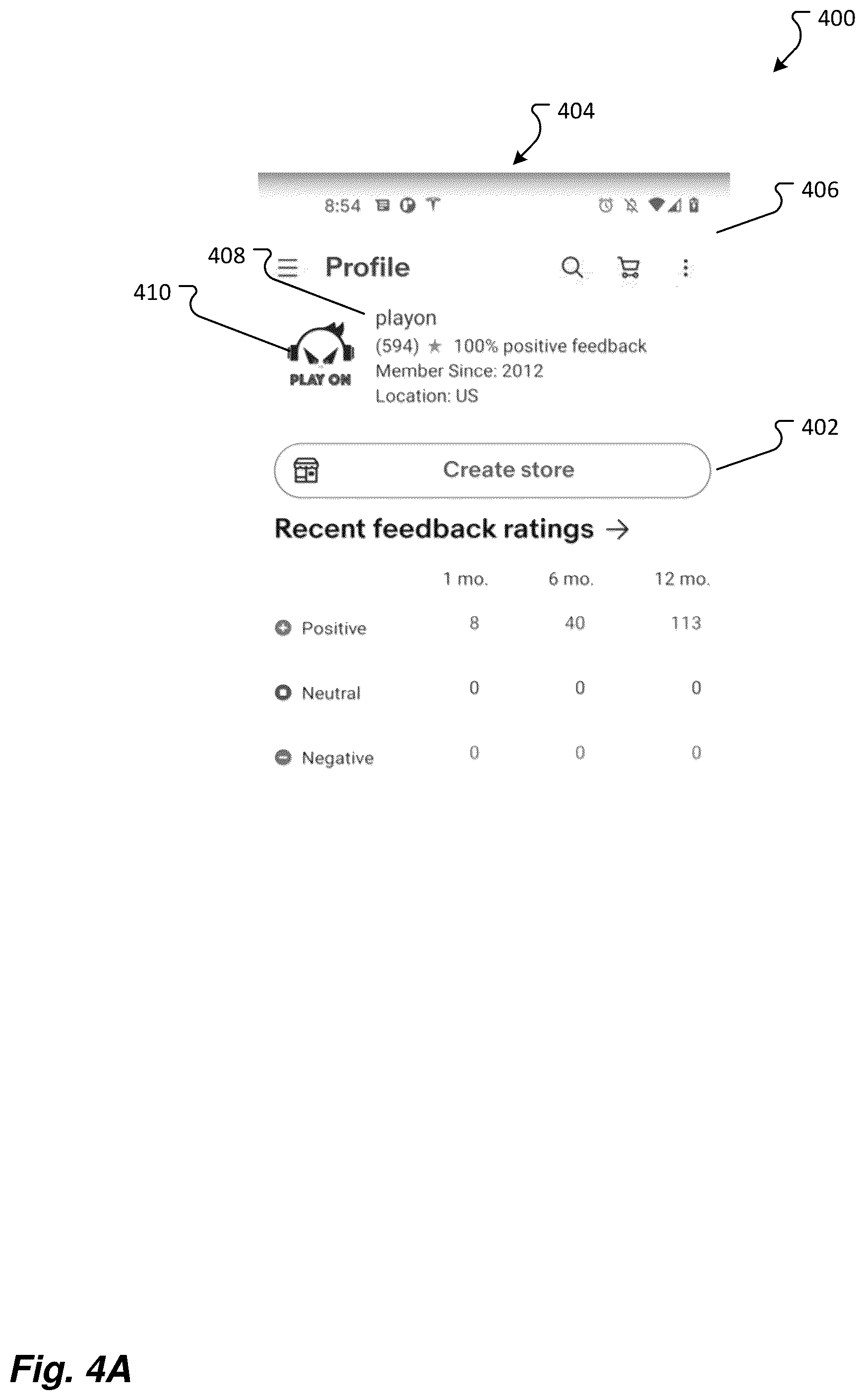 Patent US12417487 Figure 4 – Systems, method, and computer storage medium for creating listing for items for sale in an electronic marketplace based on video analysis