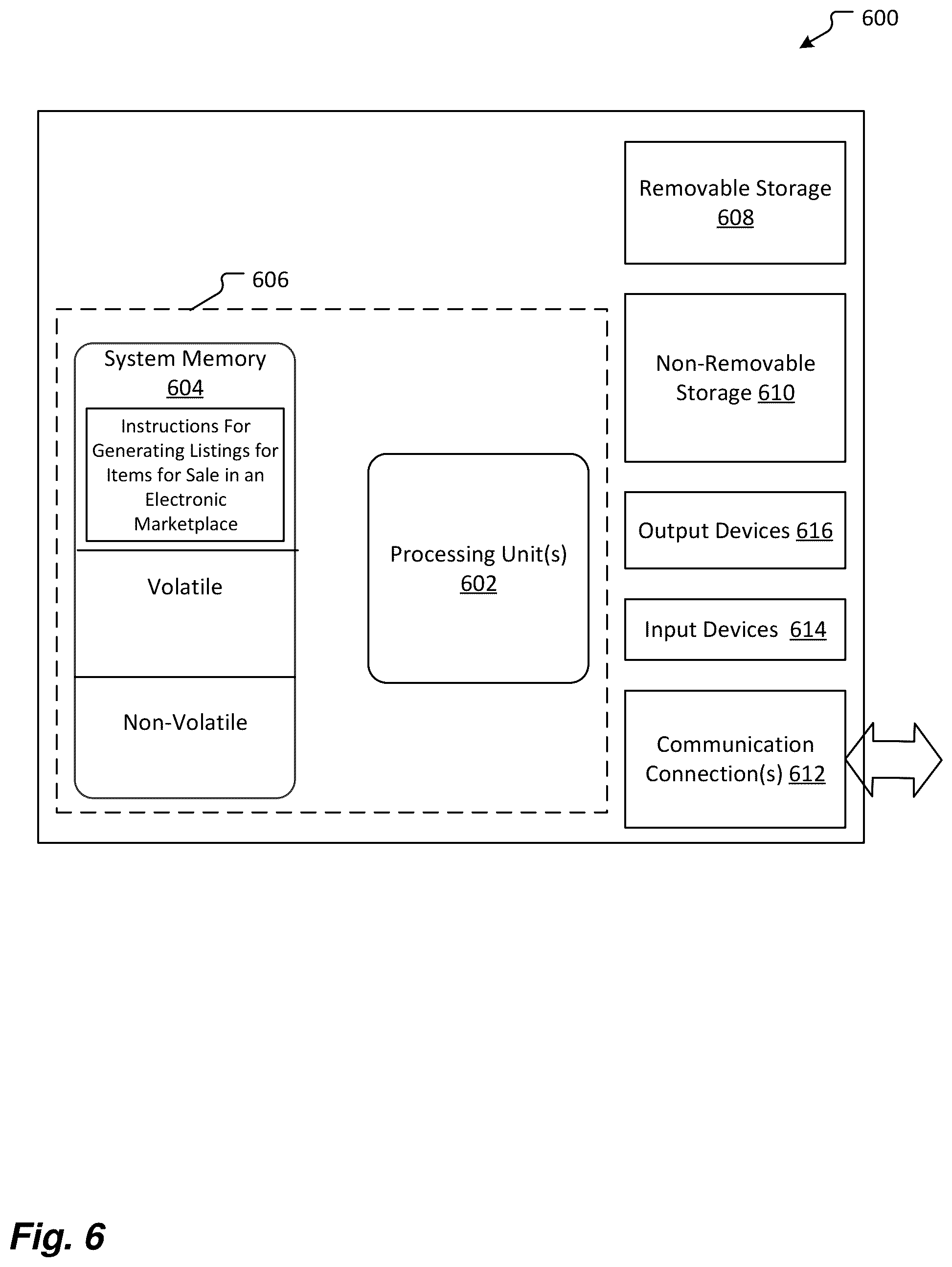 Patent US12417487 Figure 8 – Systems, method, and computer storage medium for creating listing for items for sale in an electronic marketplace based on video analysis