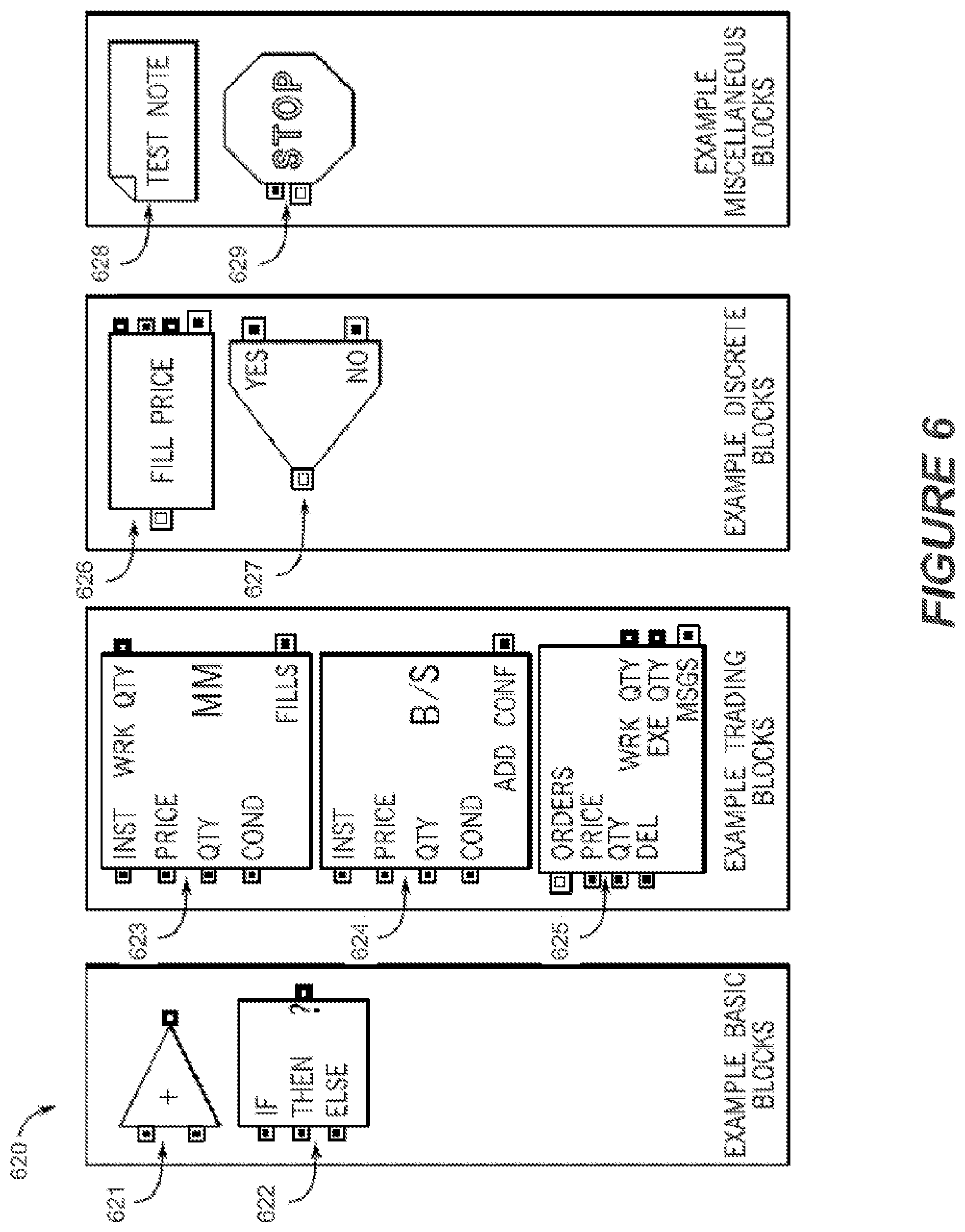 Patent US12417500 Figure 6 – Visual depiction of warnings and errors