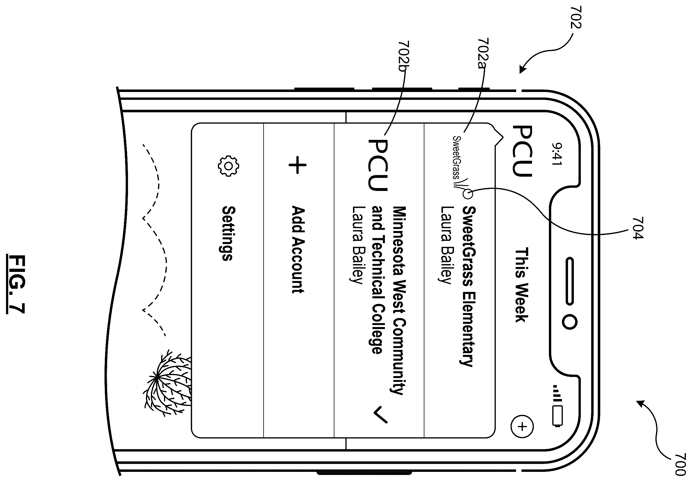 Patent US12417507 Figure 7 – Systems and methods for providing navigation of multiple organizations in one or more electronic learning systems