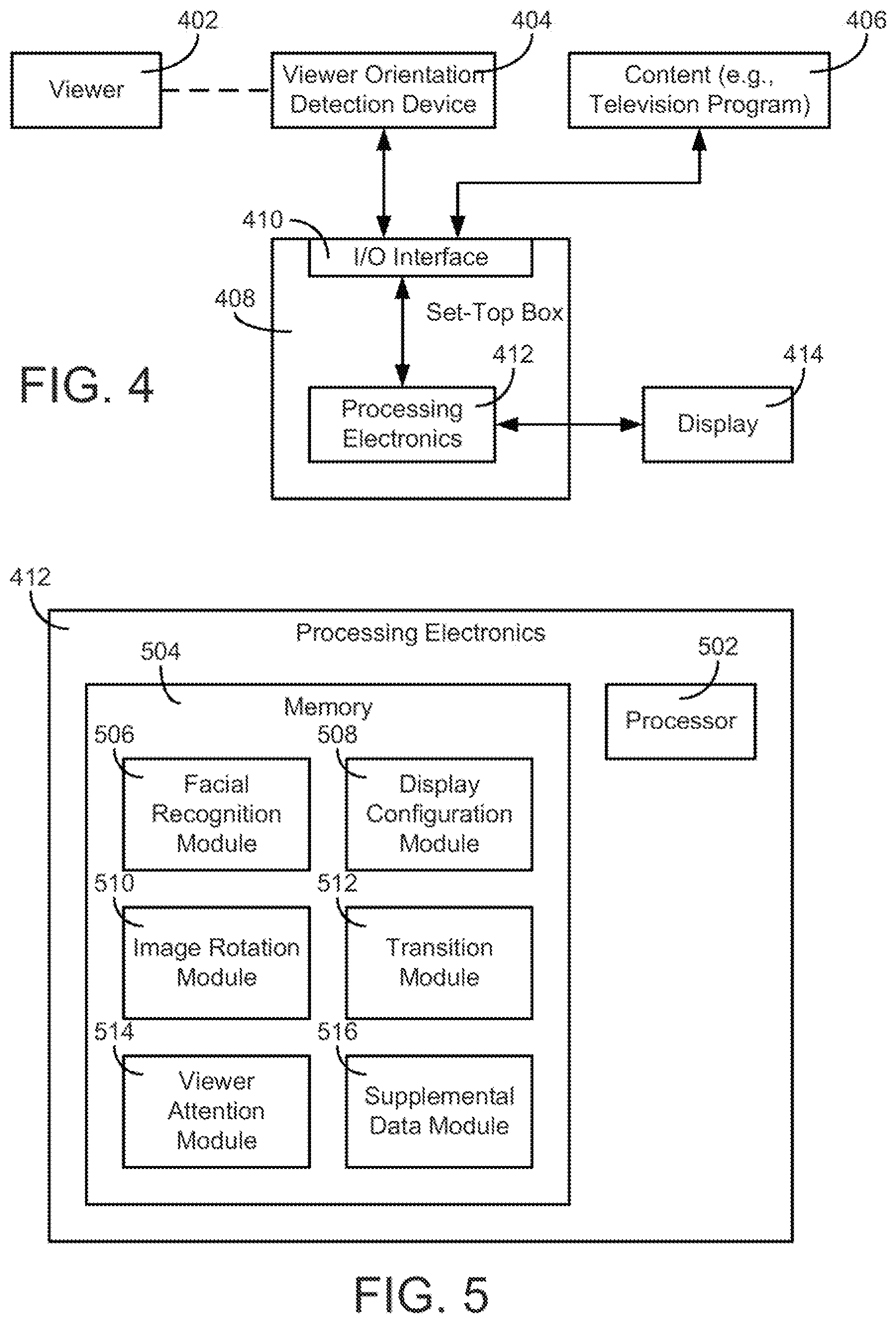 Patent US12417513 Figure 4 – Systems, methods, and media for adjusting one or more images displayed to a viewer
