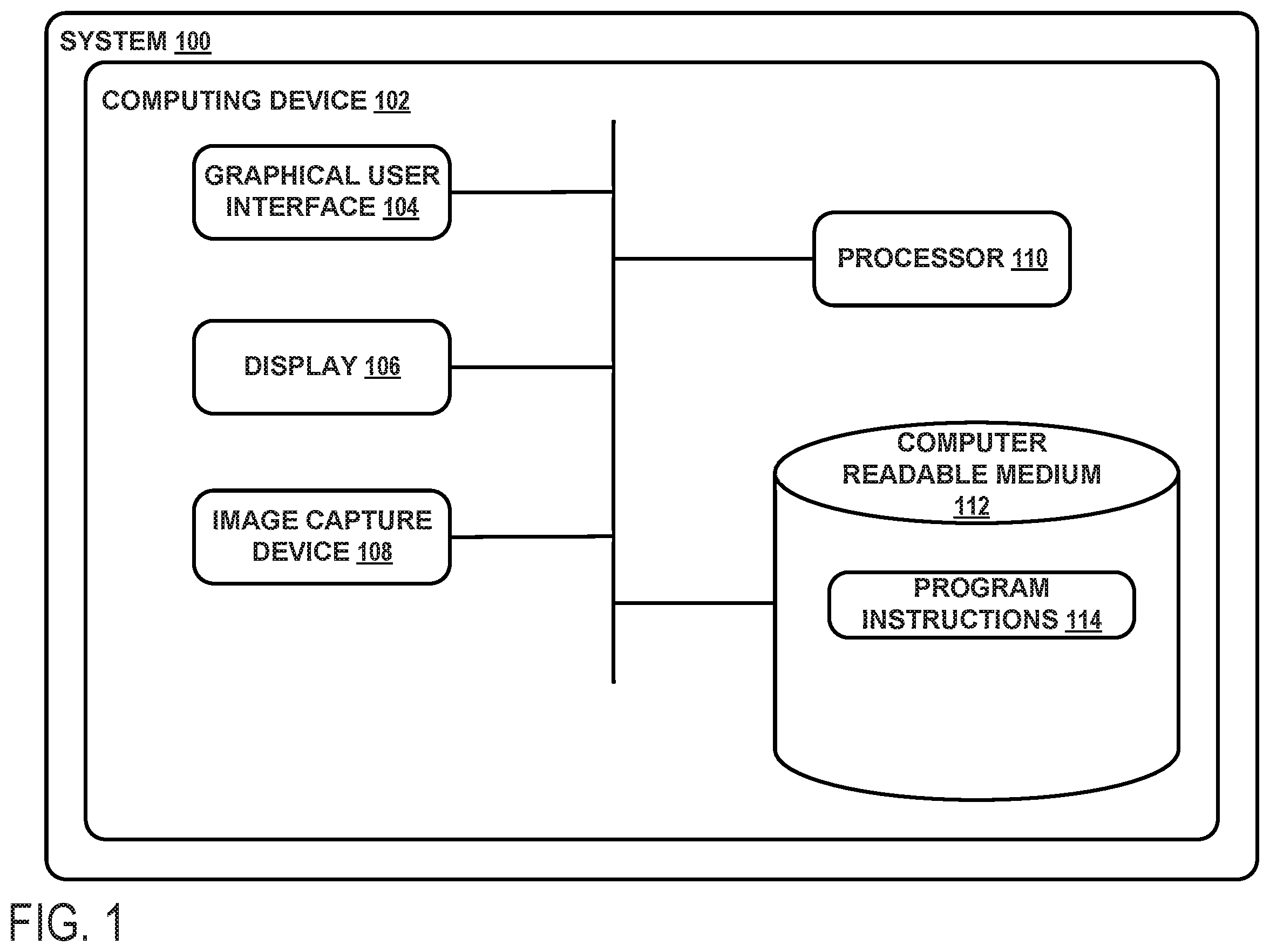 Patent US12417521 Figure 1 – Systems and methods for manipulation of shadows on portrait image frames