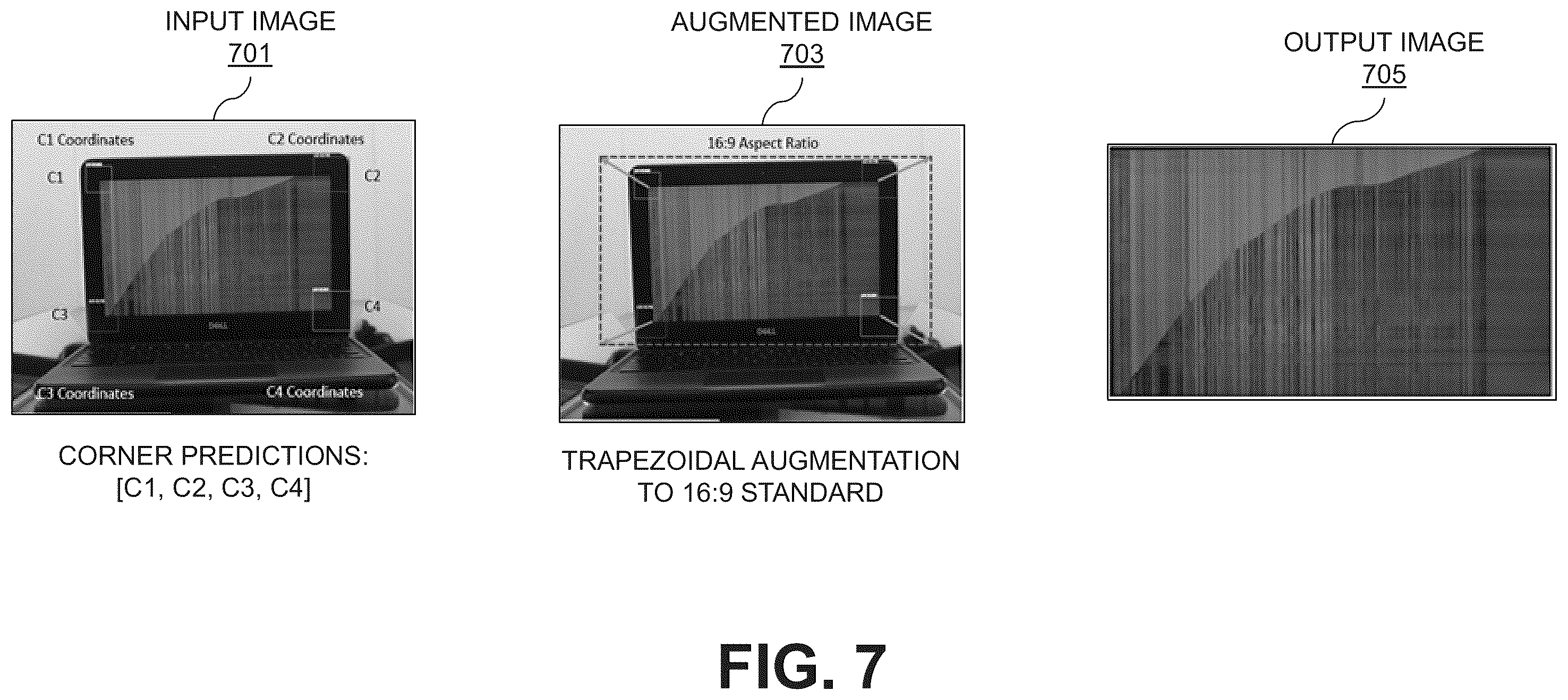 Patent US12417525 Figure 7 – Device failure analysis utilizing aggregated views of multiple images of devices