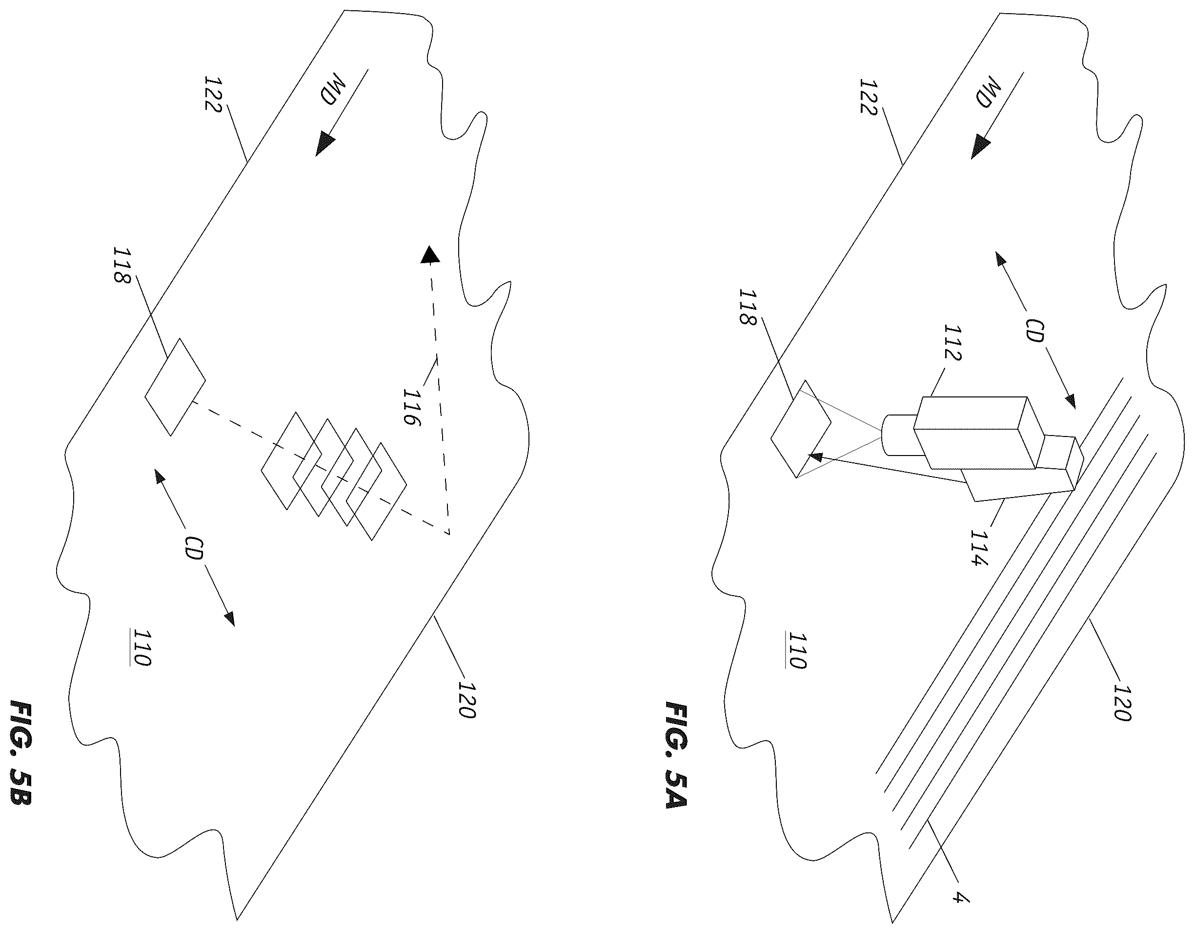 Patent US12417526 Figure 4 – Measurement of textile cord count for rubber sheet calendering