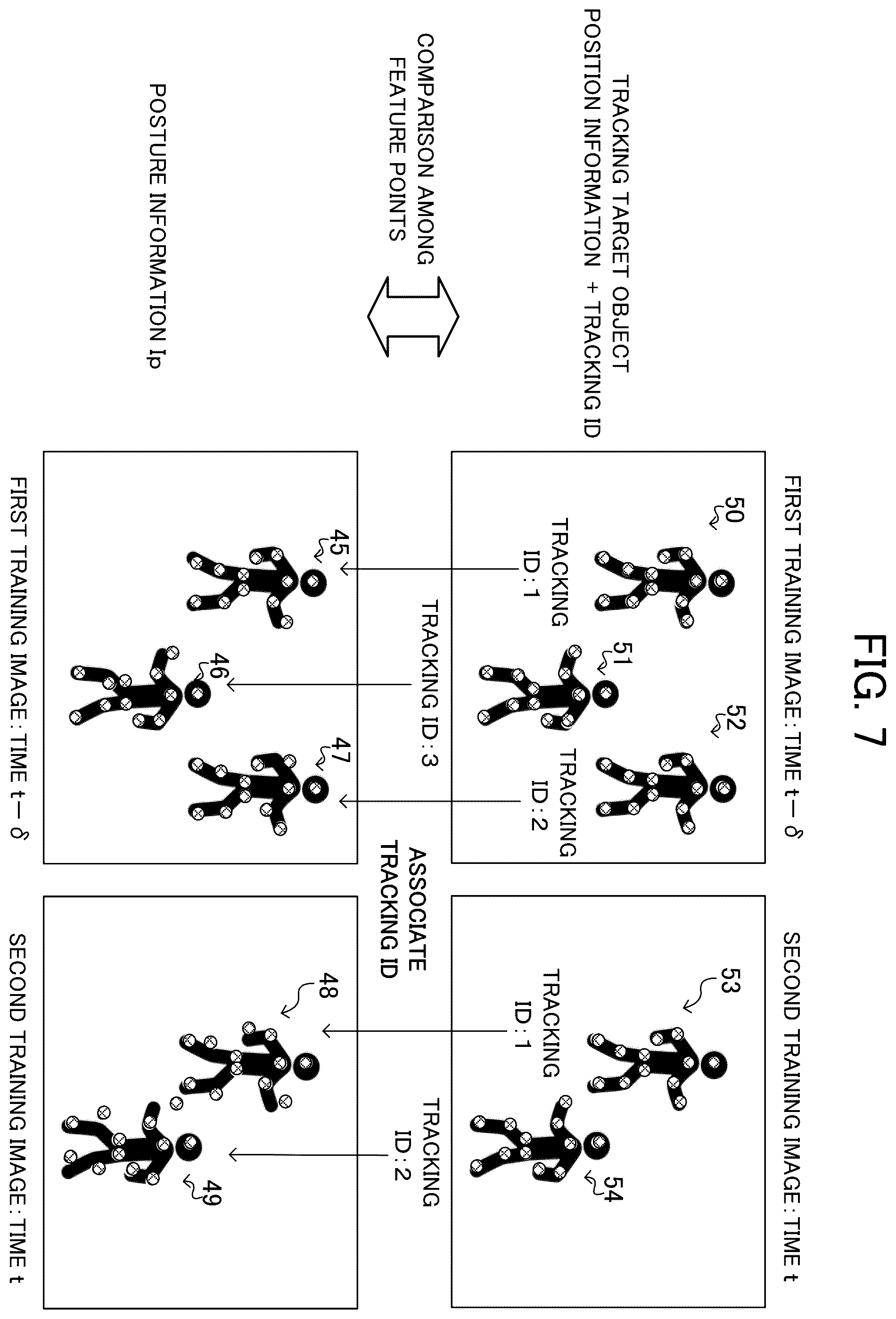 Patent US12417546 Figure 7 – Learning device, learning method, tracking device, and storage medium