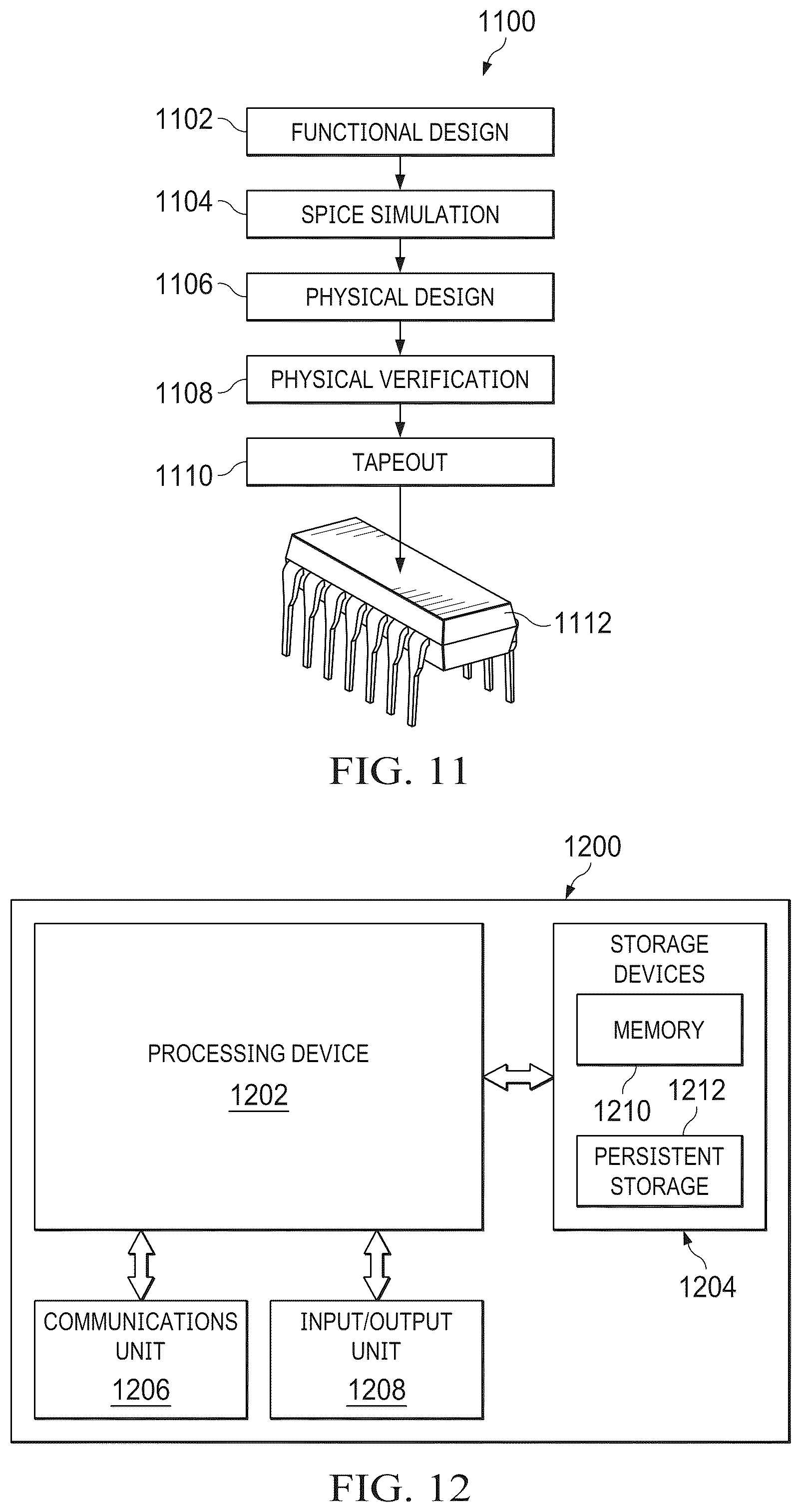 Patent US12417549 Figure 11 – Vanishing point determination, symmetry-based boundary refinement, and component detection for vehicle object detection or other applications