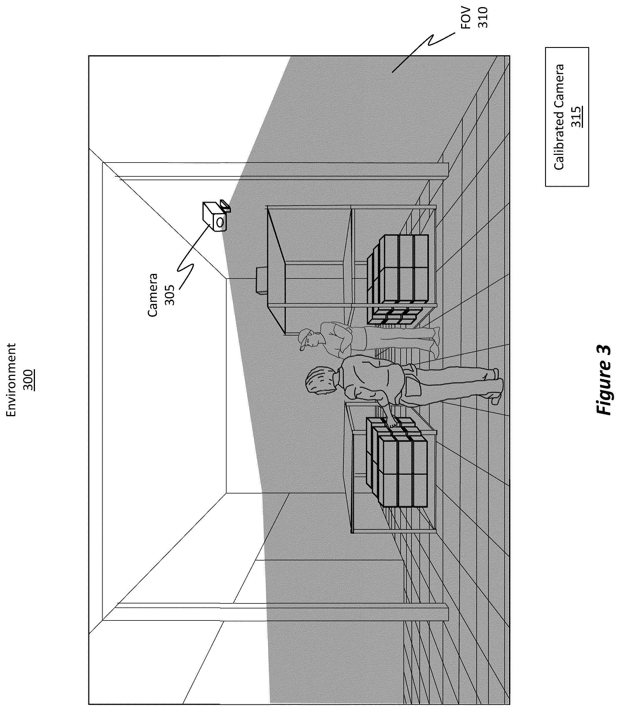 Patent US12417553 Figure 3 – Determining an object's 3D orientation from a single camera's image