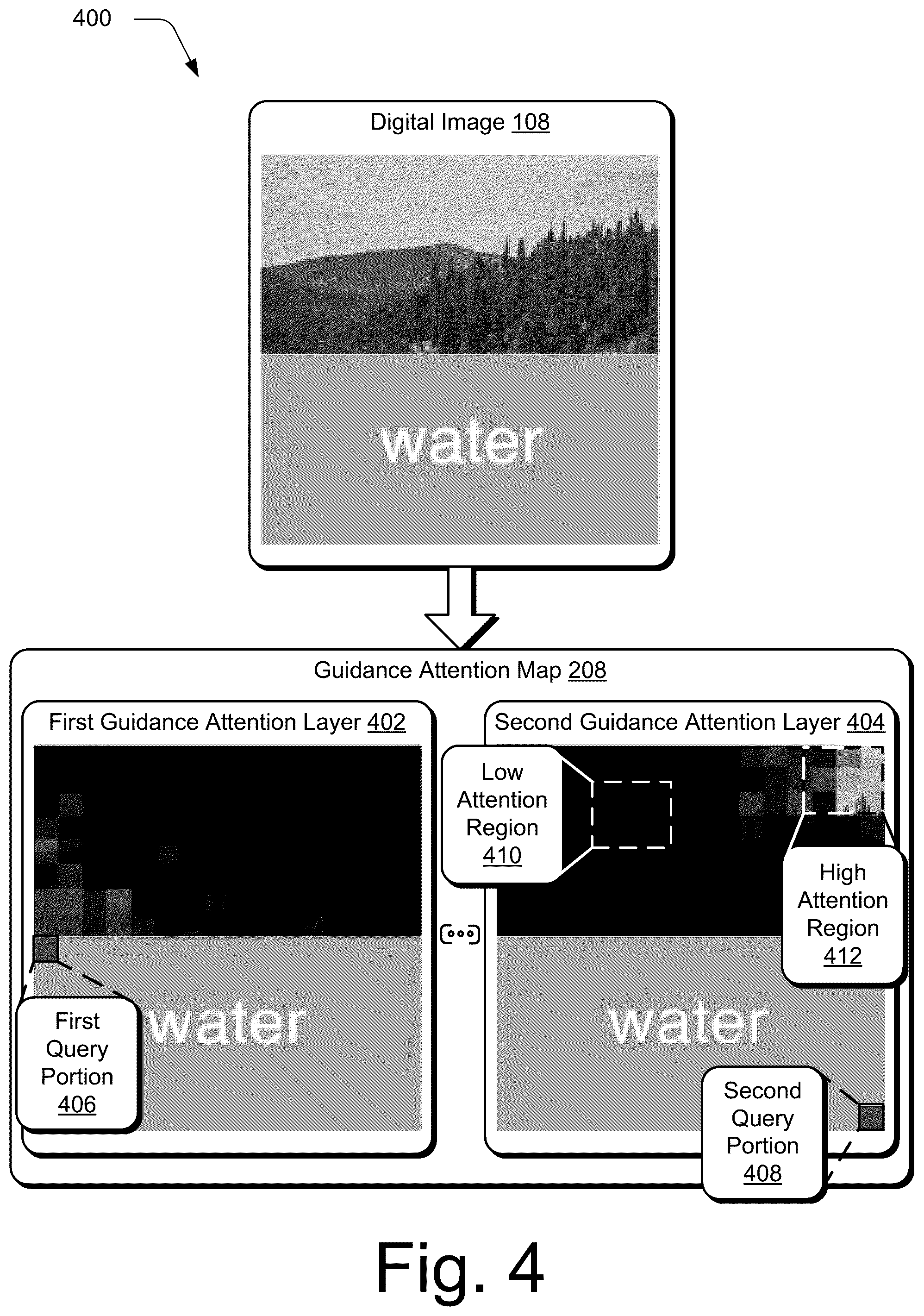Patent US12417559 Figure 4 – Semantic image fill at high resolutions