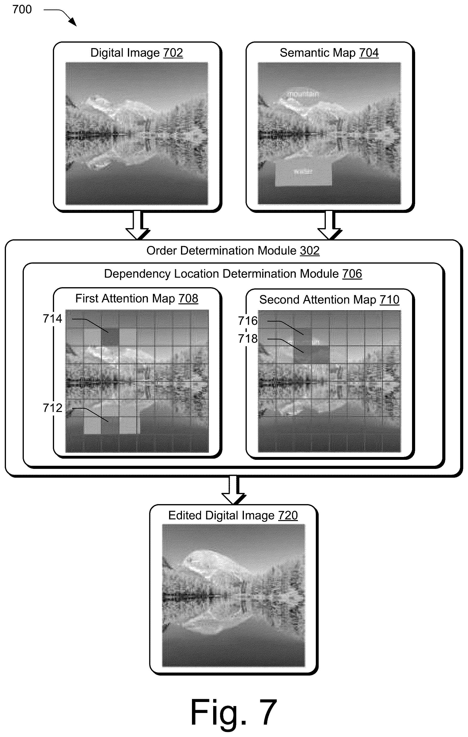 Patent US12417559 Figure 7 – Semantic image fill at high resolutions