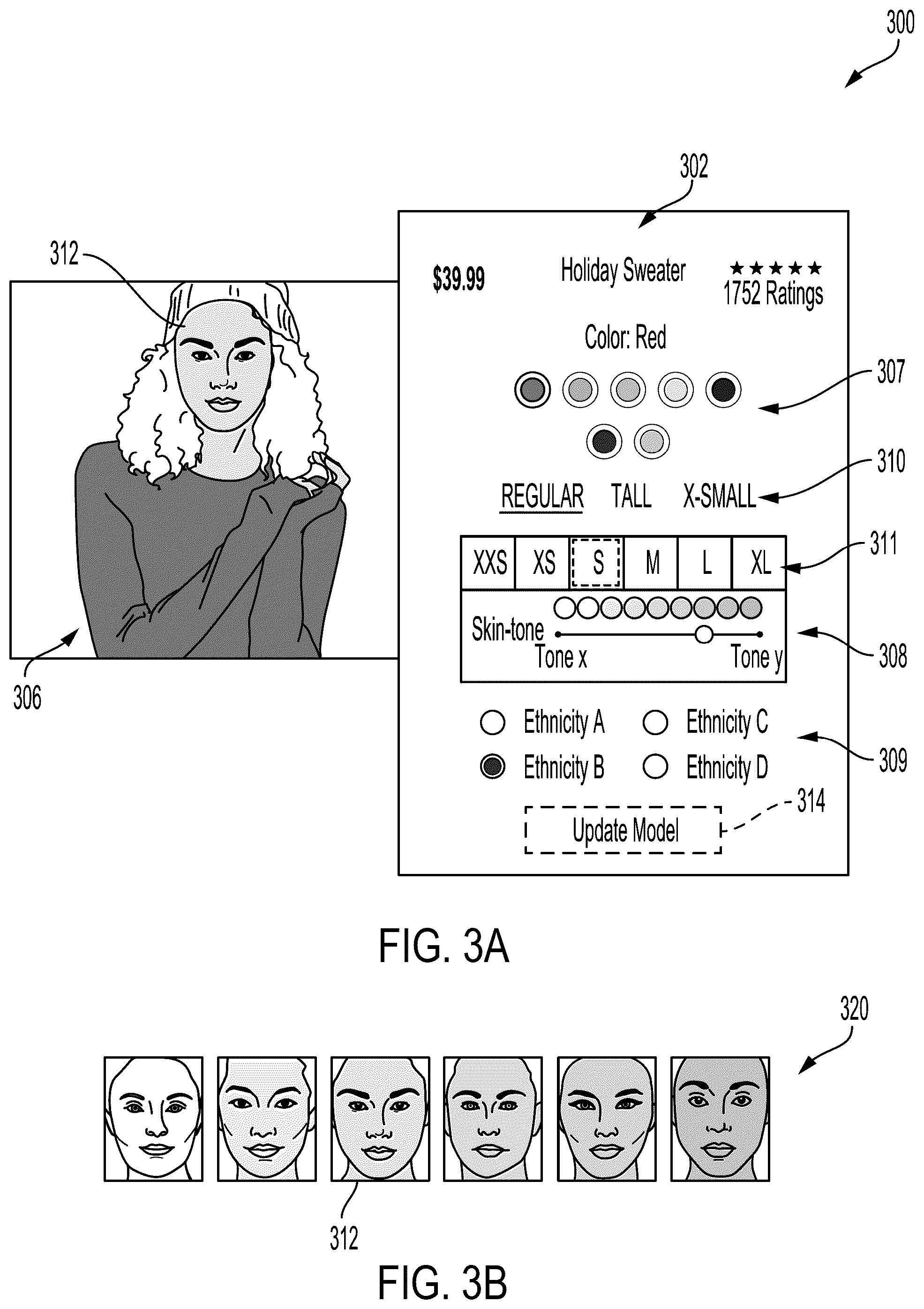 Patent US12417561 Figure 3 – Parameter-based synthetic model generation and recommendations