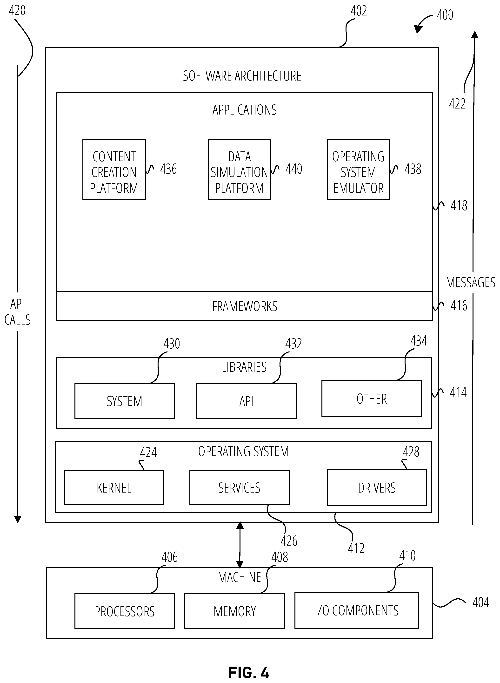 Patent US12417585 Figure 8 – Content creation platform for XR devices