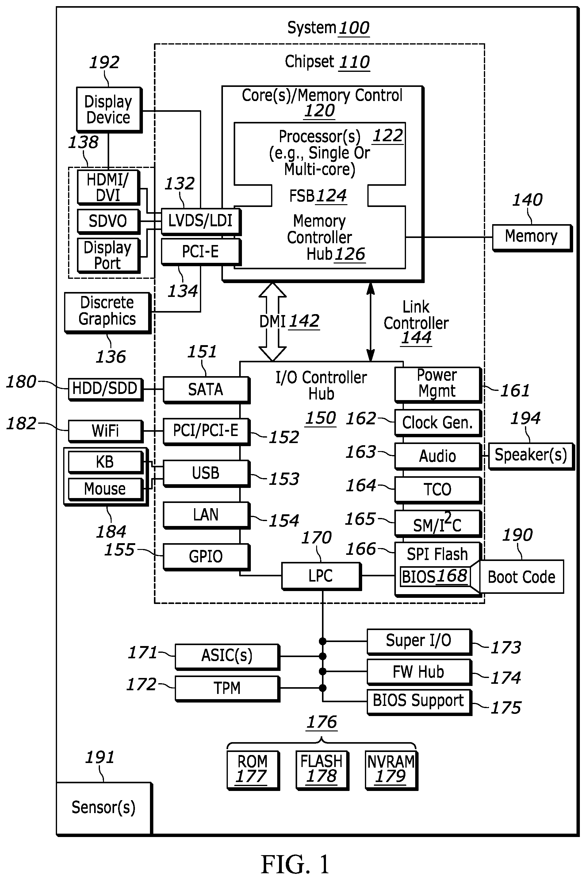 Patent US12417587 Figure 1 – Presentation of representation of device in virtual space based on live physical attribute(s)