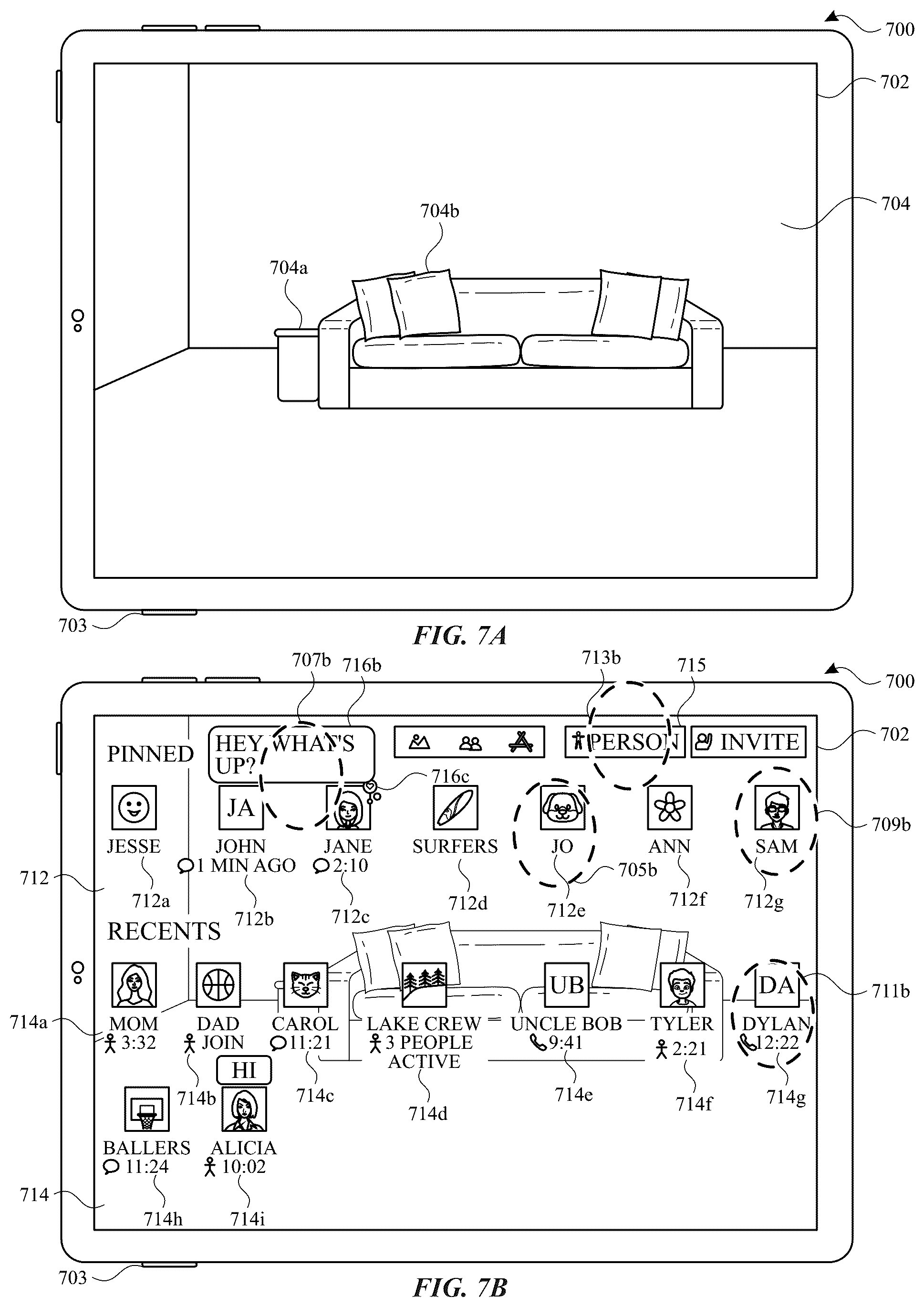 Patent US12417596 Figure 17 – User interfaces for managing live communication sessions