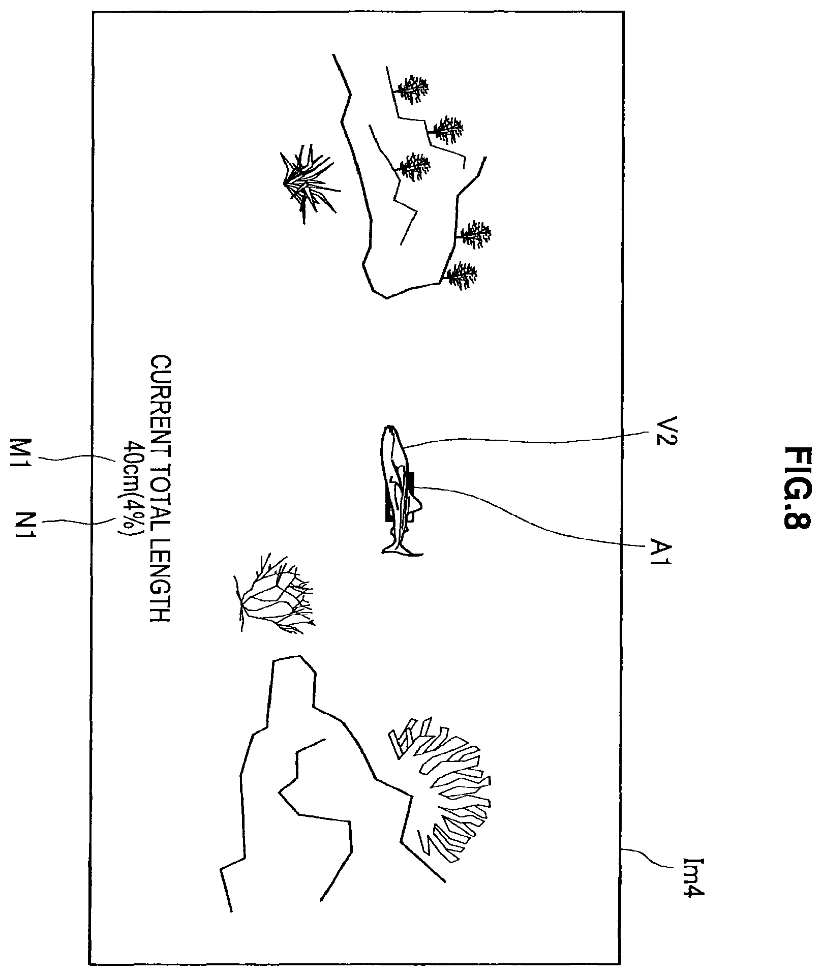 Patent US12417604 Figure 8 – Display control device, display control method, and recording medium