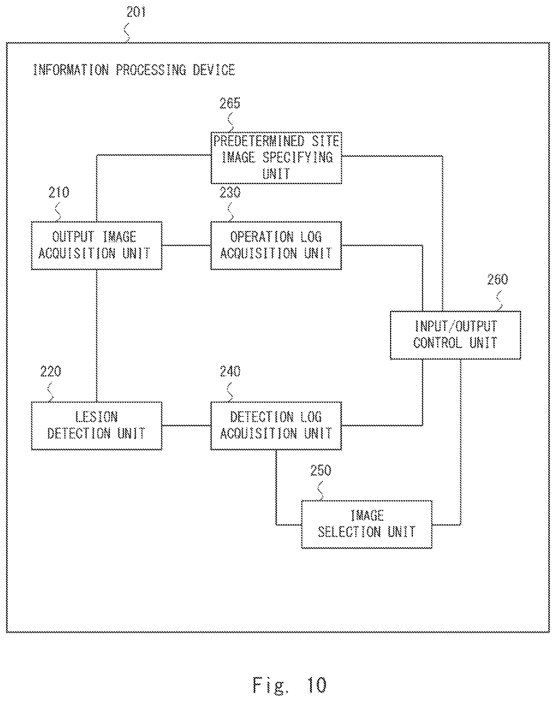 Patent US12417626 Figure 10 – Information processing device, display method, and non-transitory computer-readable medium for supporting medical decision making