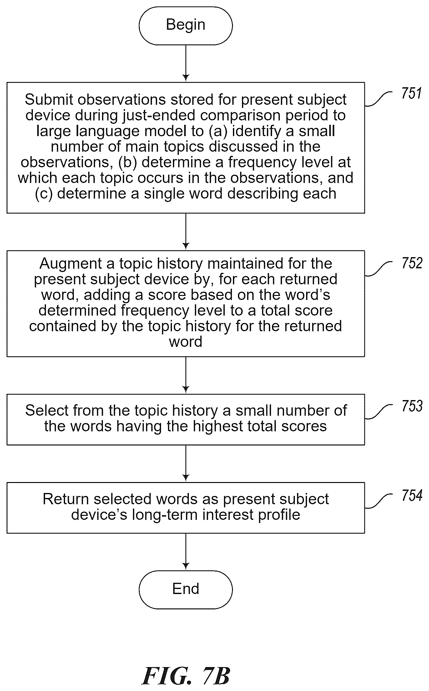 Patent US12417630 Figure 8 – Connecting computing devices presenting information relating to the same or similar topics