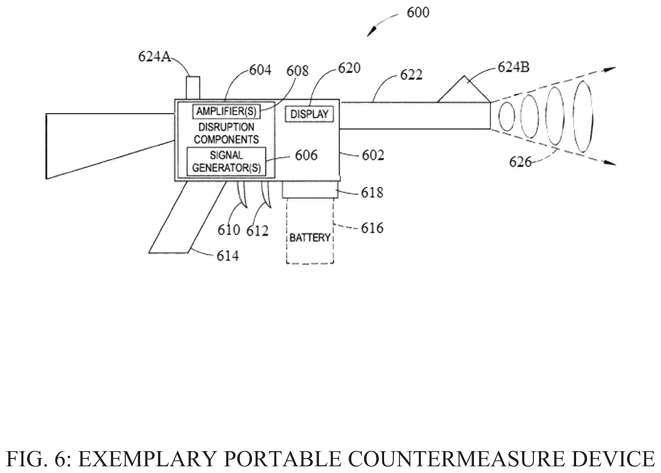 Patent US12417633 Figure 6 – Identifying, tracking, and disrupting unmanned aerial vehicles