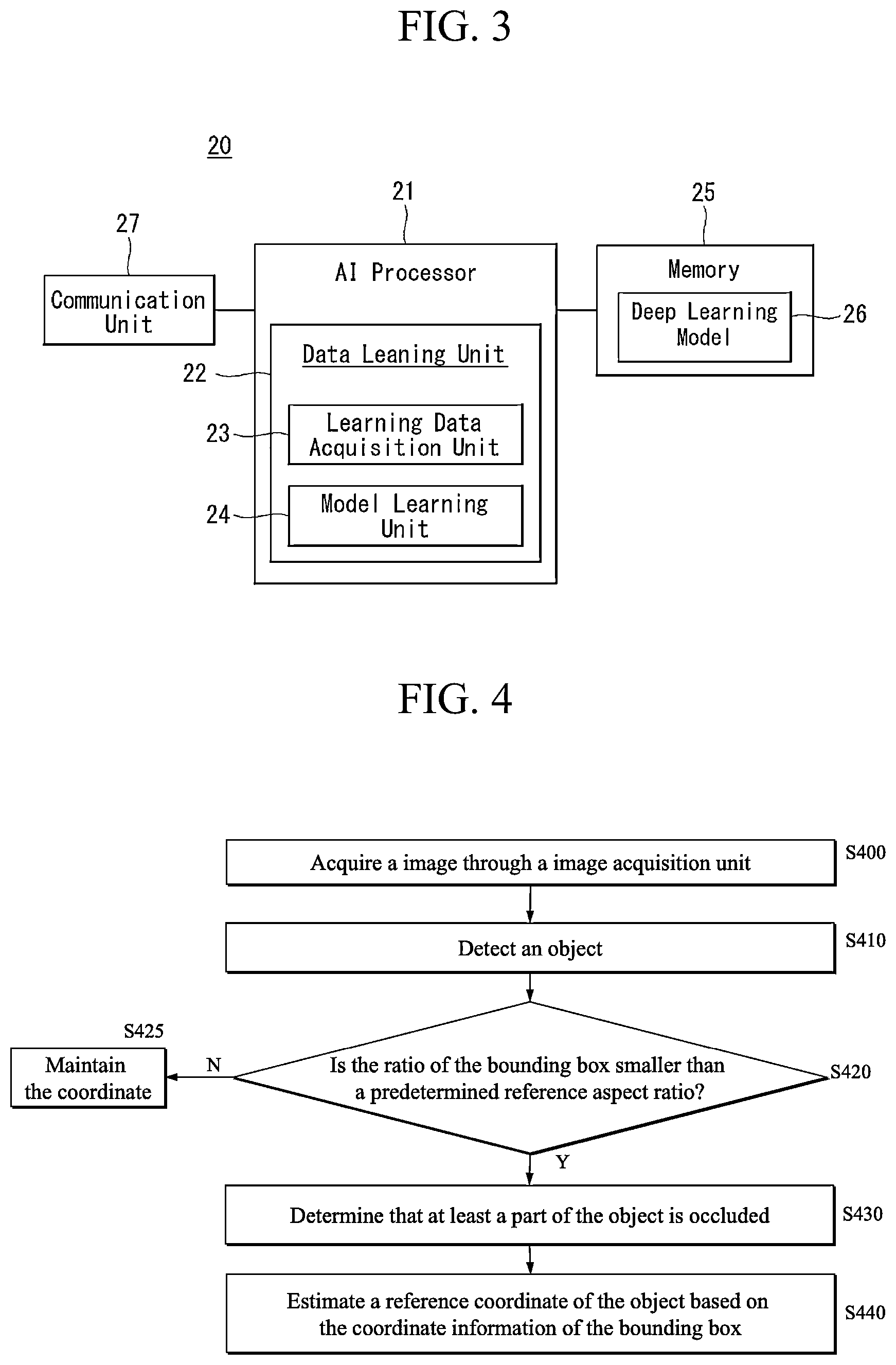 Patent US12417634 Figure 2 – Occlusion detection and object coordinate correction for estimating the position of an object
