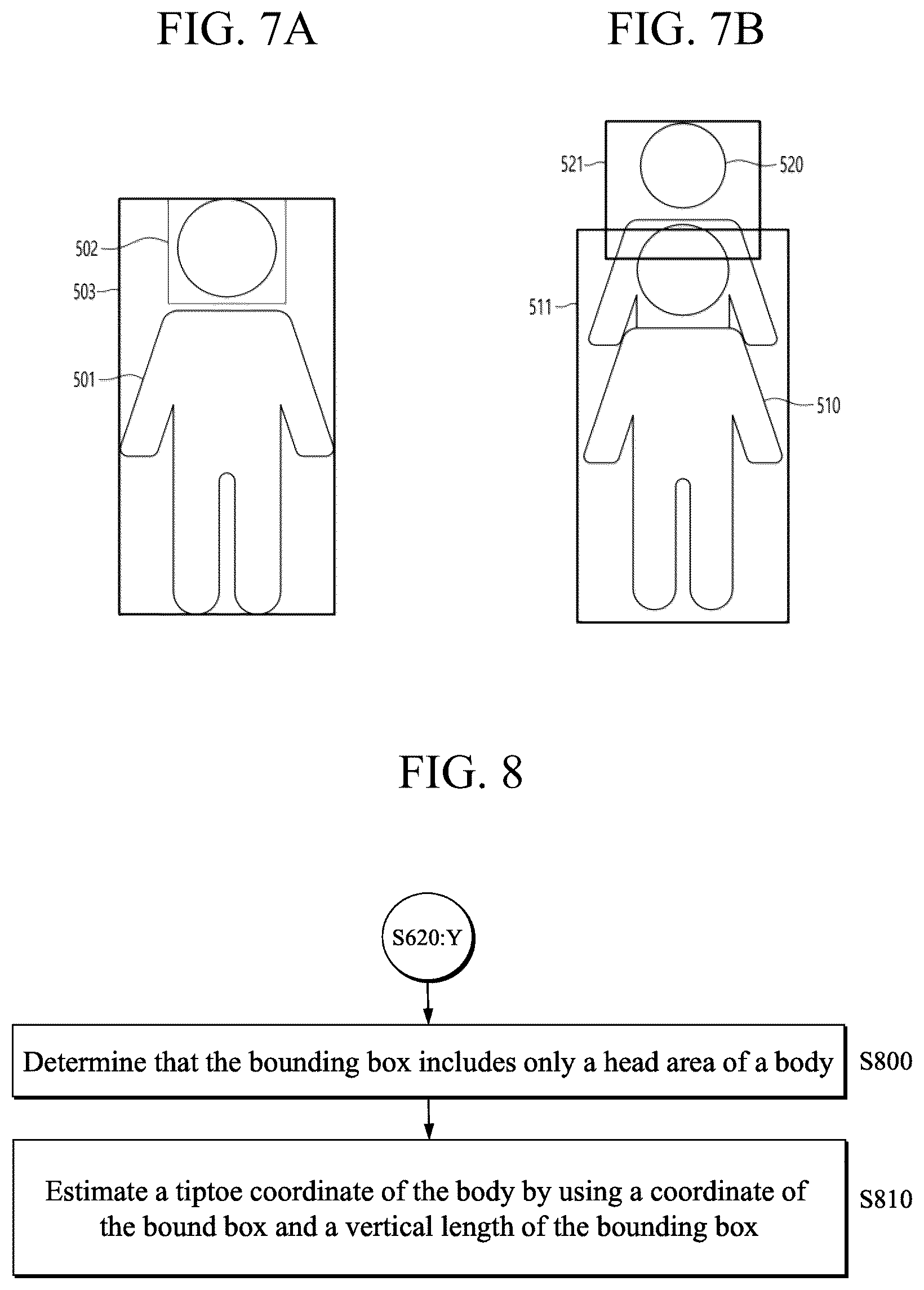 Patent US12417634 Figure 5 – Occlusion detection and object coordinate correction for estimating the position of an object