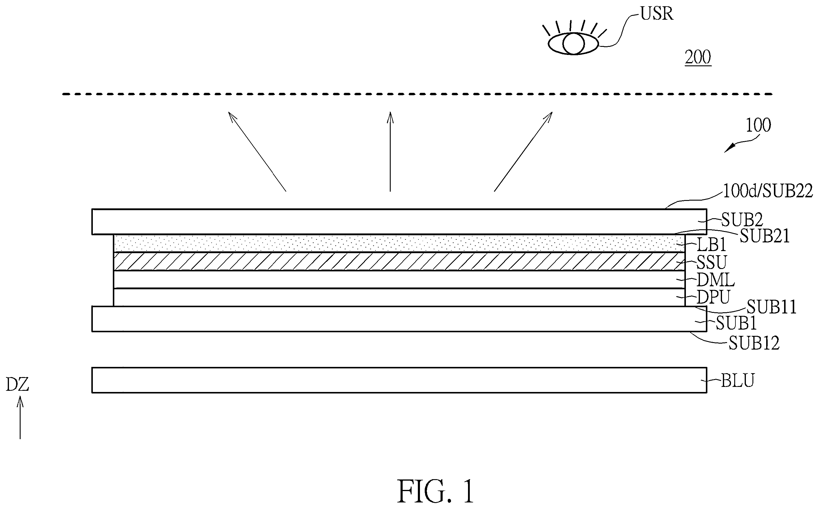 Patent US12417652 Figure 1 – Electronic device