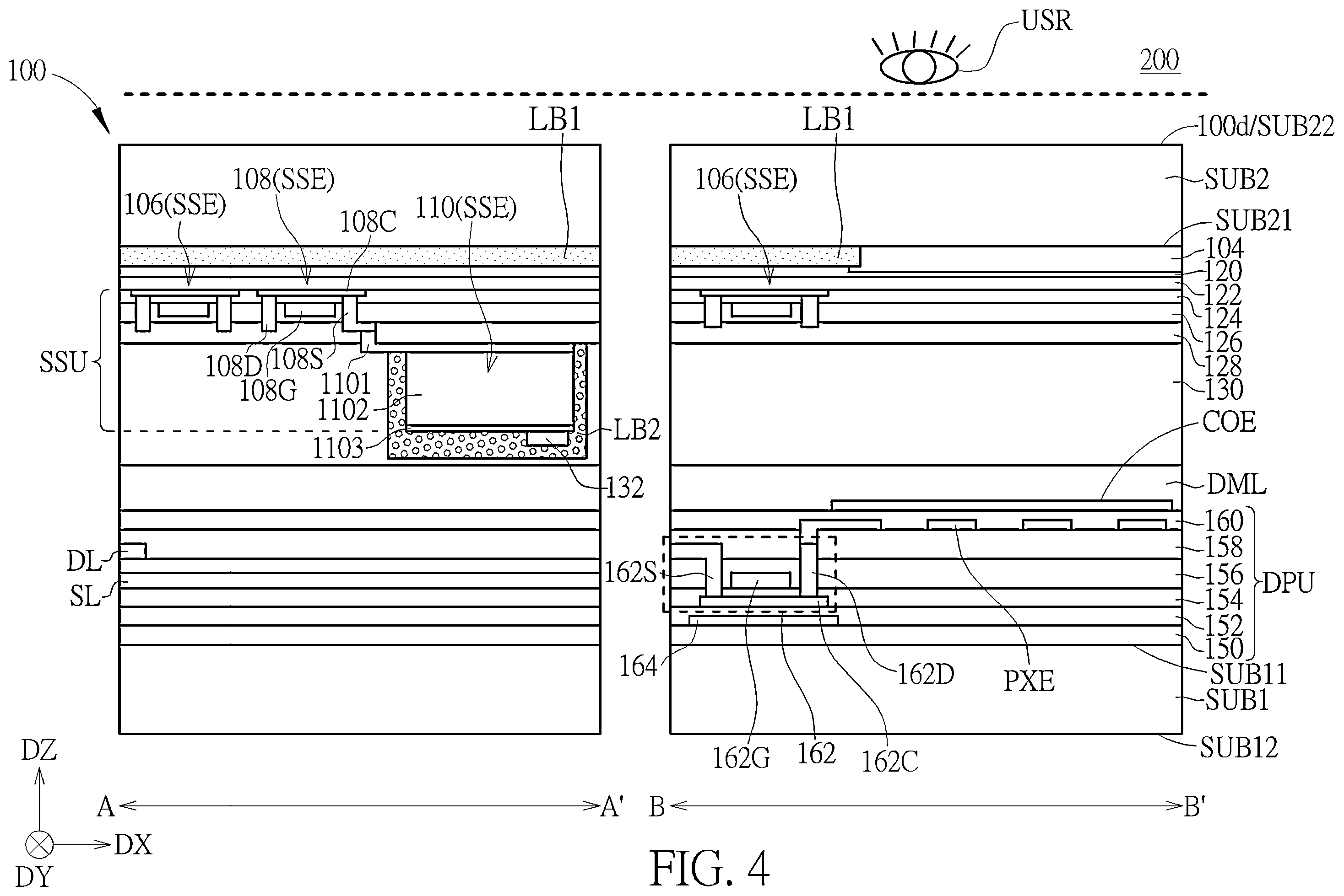 Patent US12417652 Figure 4 – Electronic device
