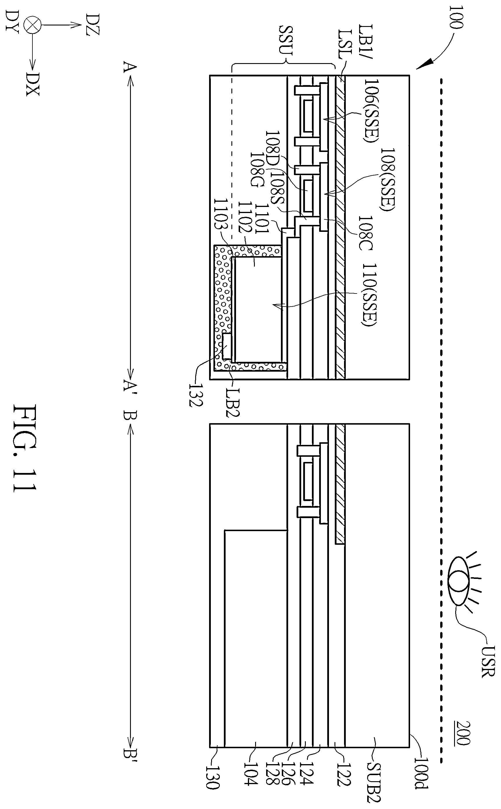 Patent US12417652 Figure 11 – Electronic device