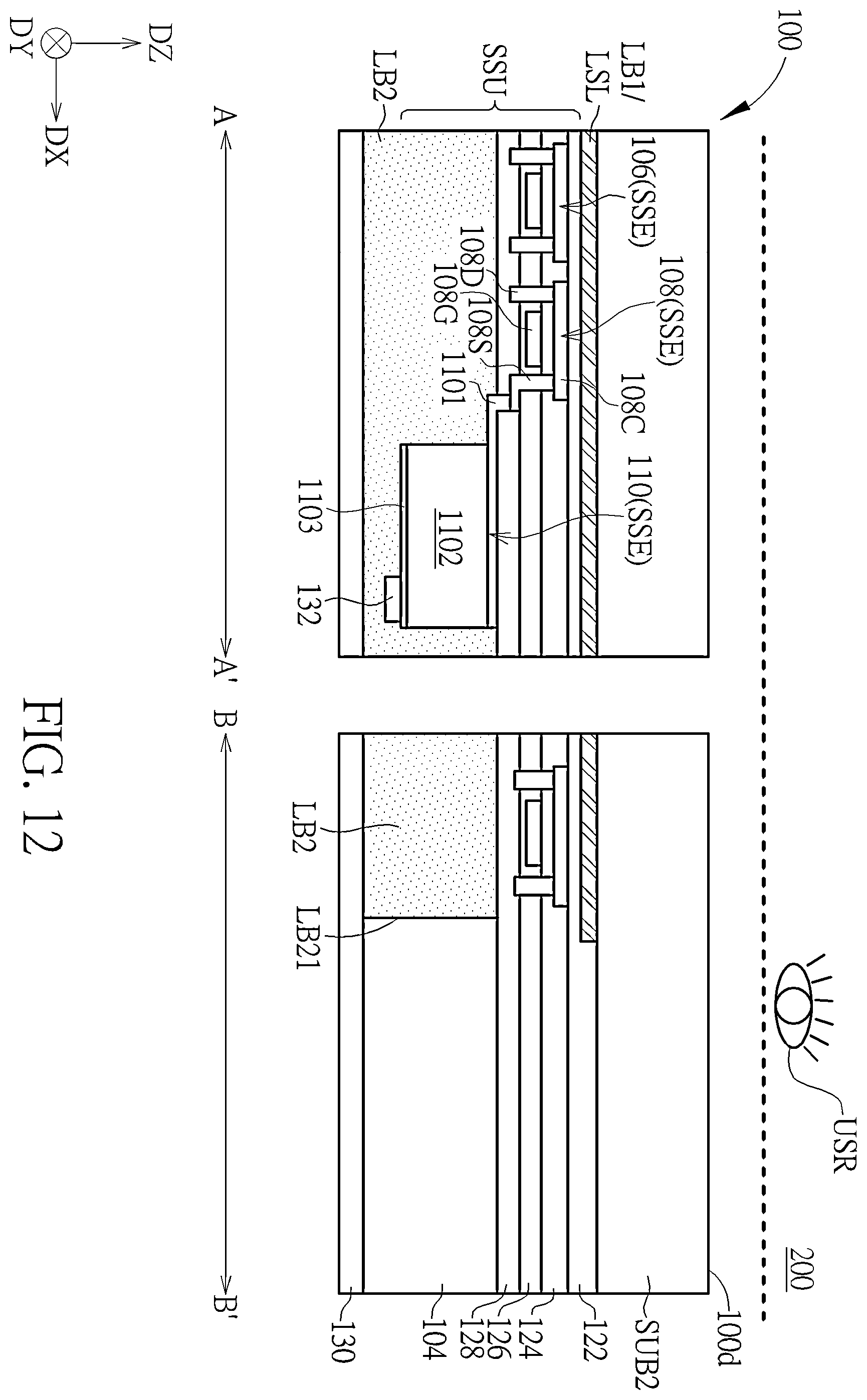 Patent US12417652 Figure 12 – Electronic device