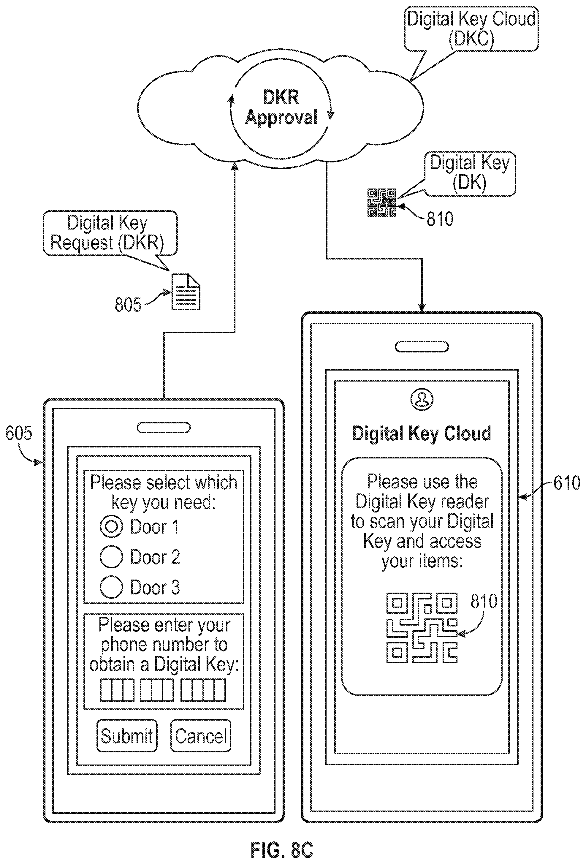 Patent US12417661 Figure 9 – Theft deterring product display