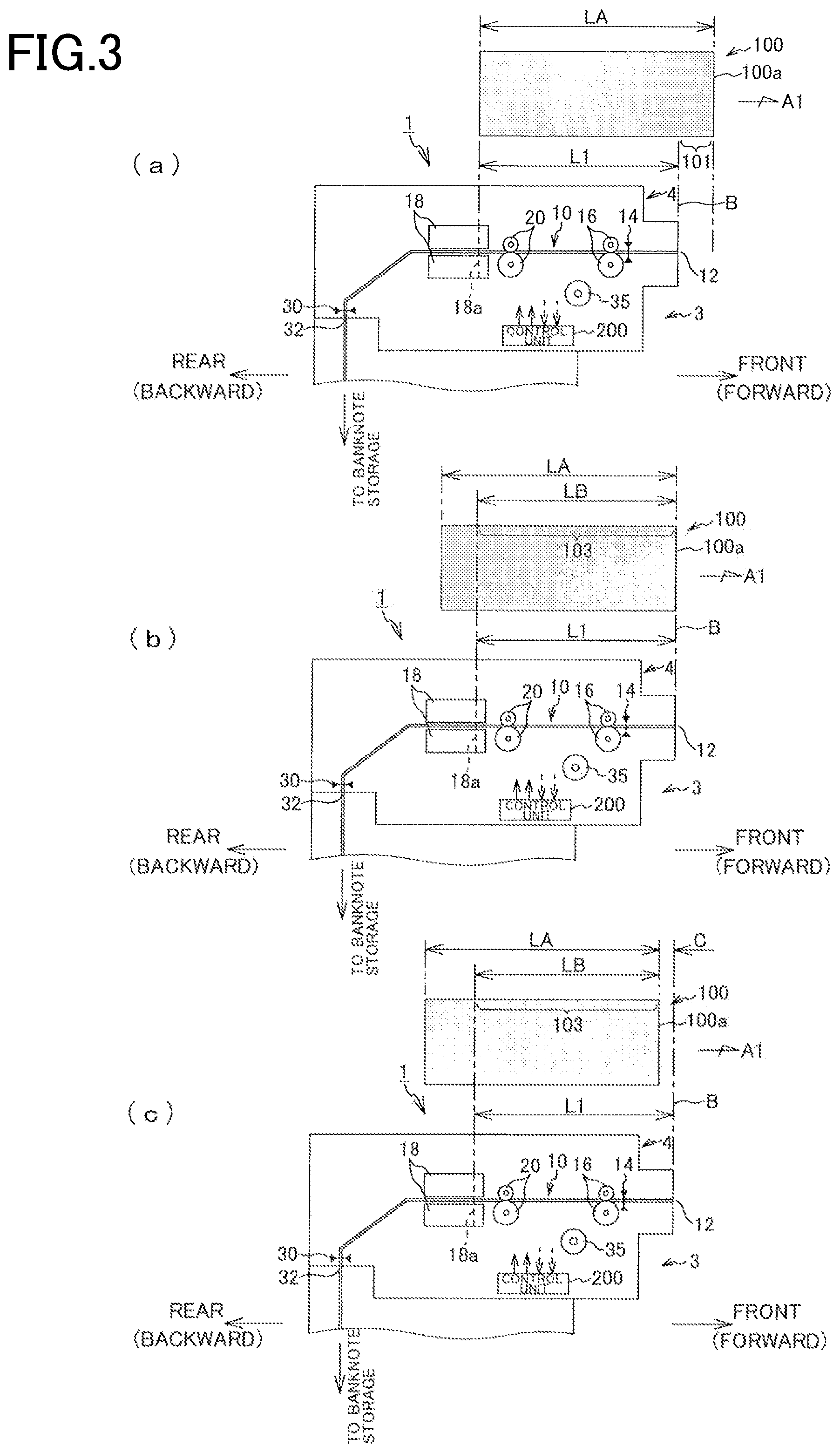 Patent US12417667 Figure 2 – Paper sheet transport device and paper sheet handling device