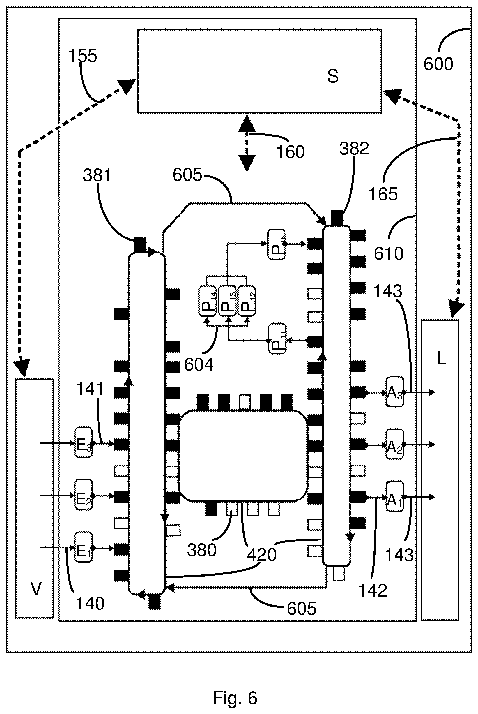 Patent US12417668 Figure 6 – Controlling a system for handling valuable objects and preparing/outputting packs of valuable objects