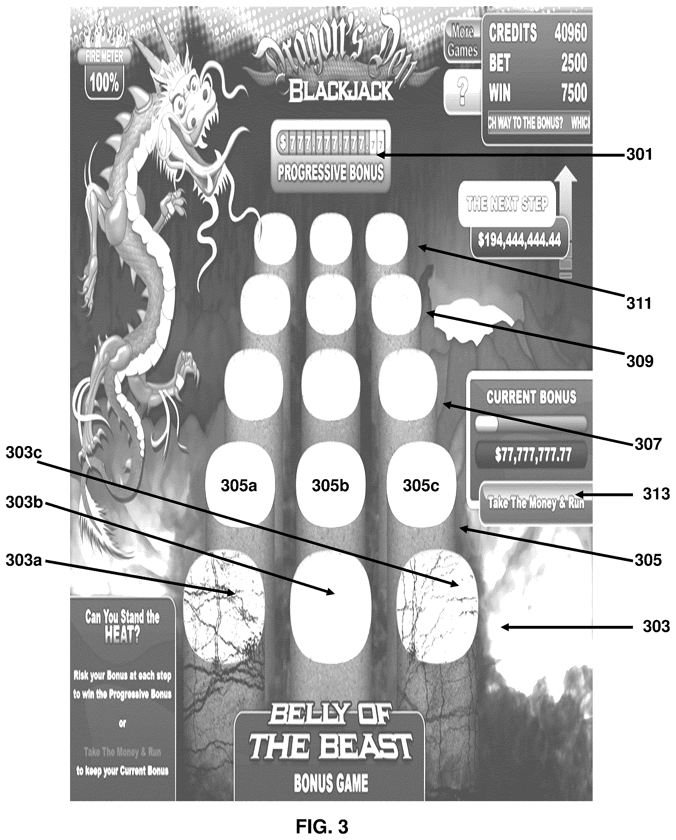 Patent US12417674 Figure 3 – Amusement devices and games involving successive choices