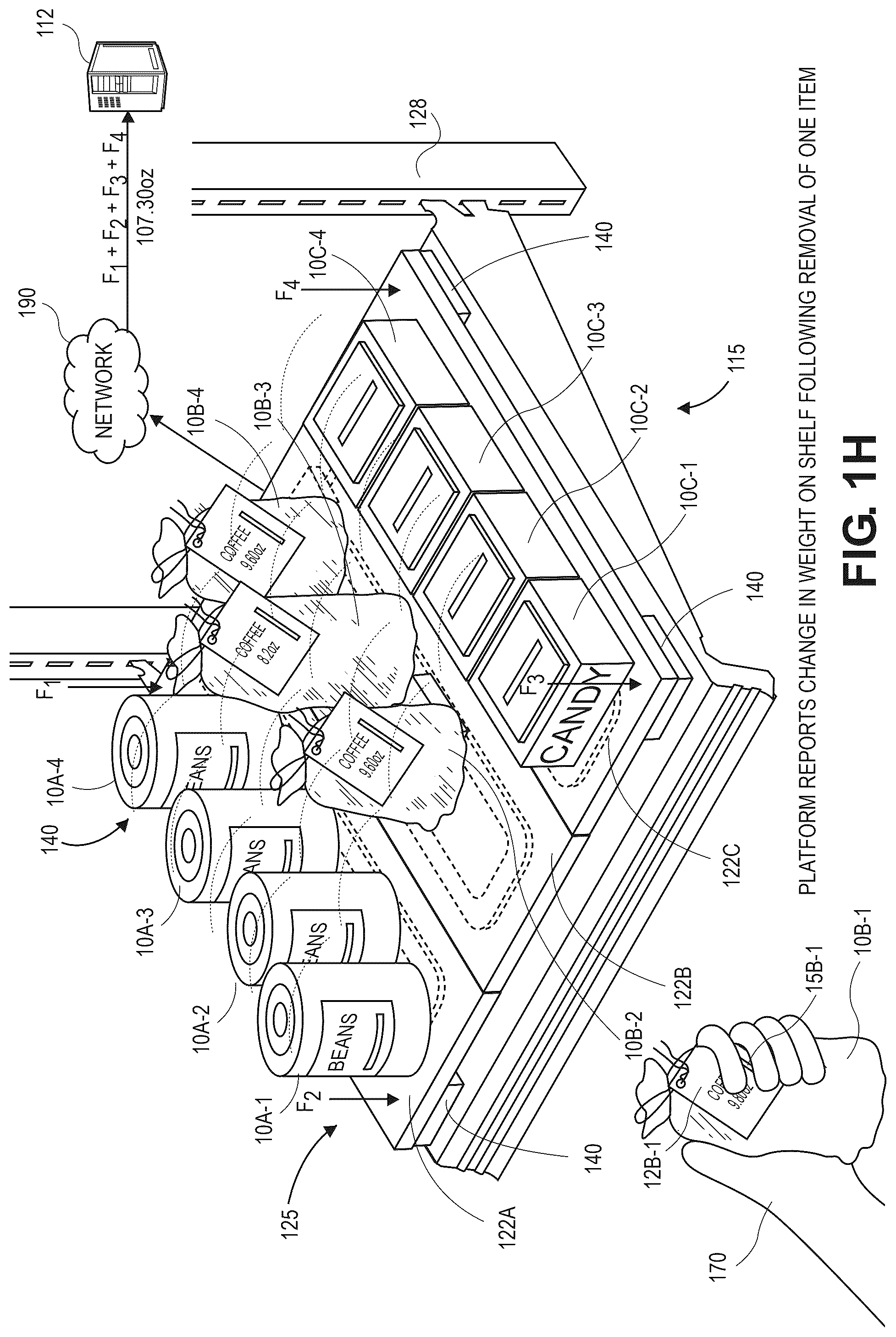 Patent US12417681 Figure 8 – Detecting interactions with storage units based on RFID signals and auxiliary signals