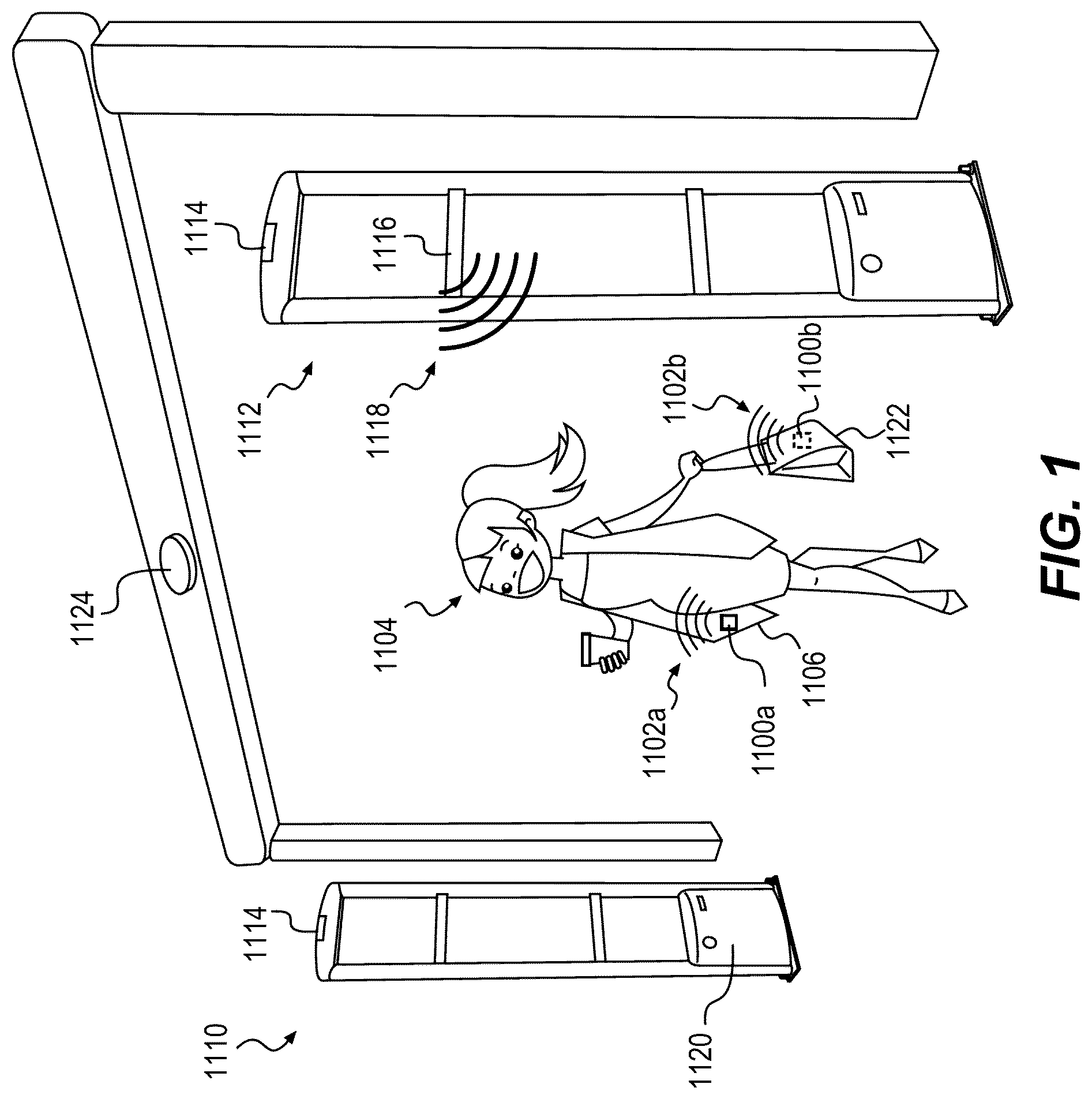 Patent US12417686 Figure 1 – Automatic product inventory management for retail store