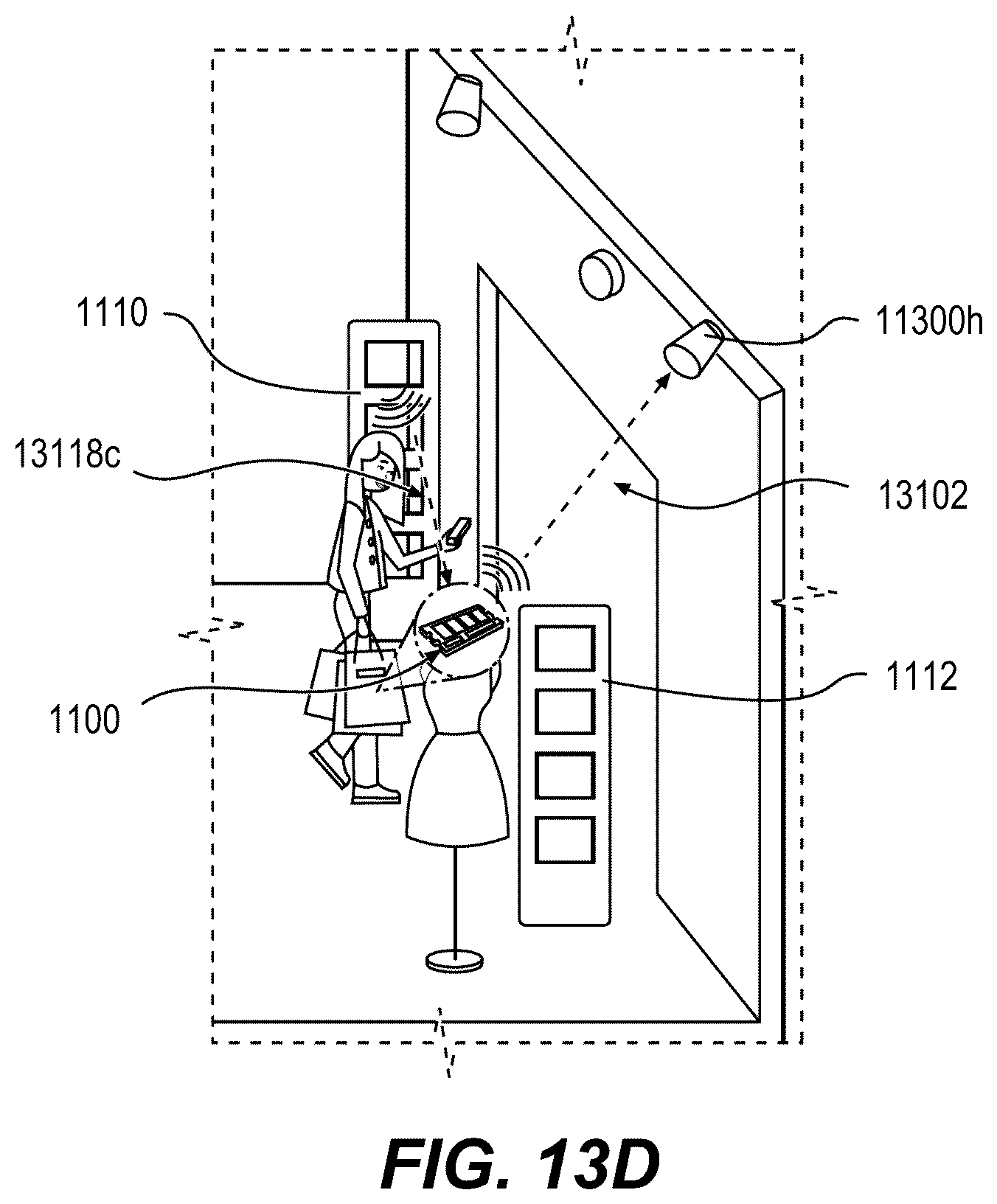 Patent US12417686 Figure 11 – Automatic product inventory management for retail store