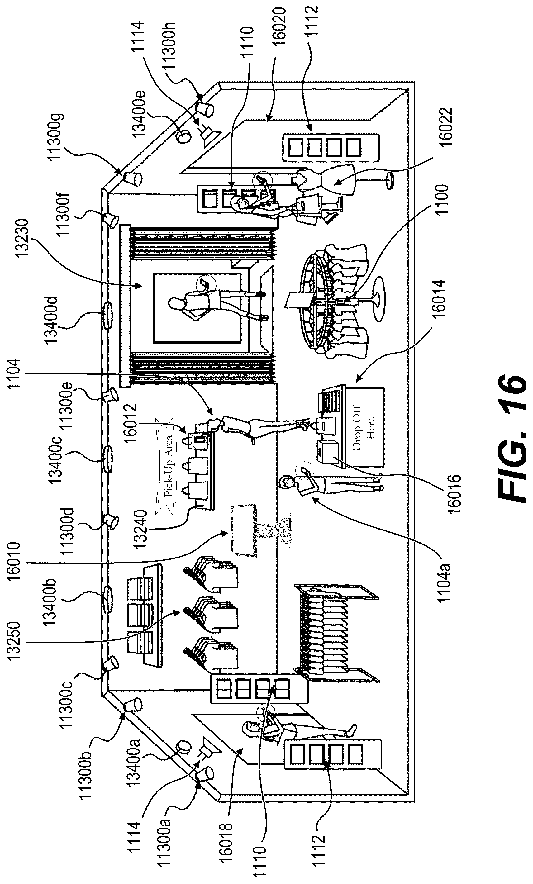 Patent US12417686 Figure 15 – Automatic product inventory management for retail store
