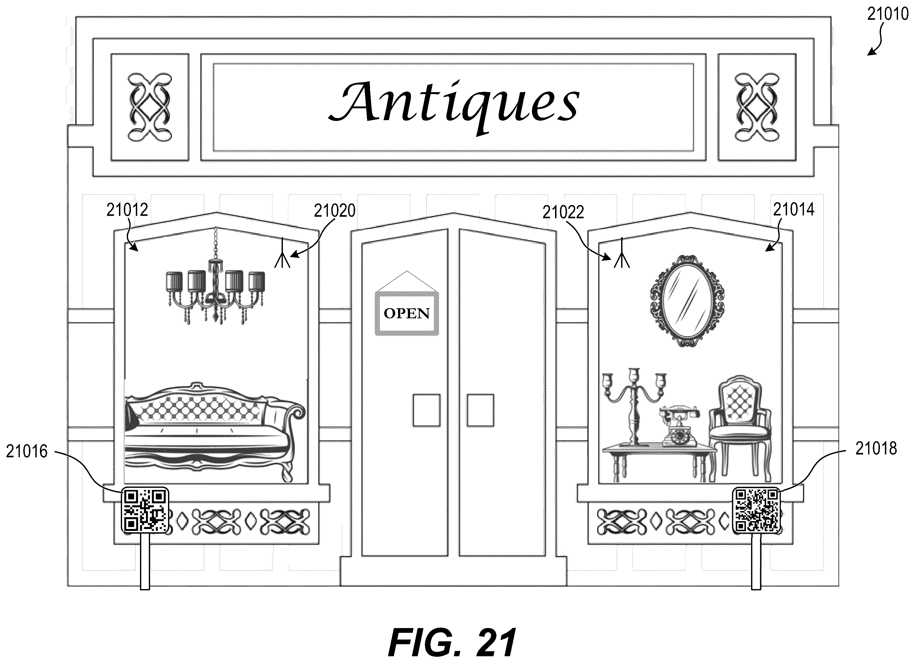 Patent US12417686 Figure 20 – Automatic product inventory management for retail store