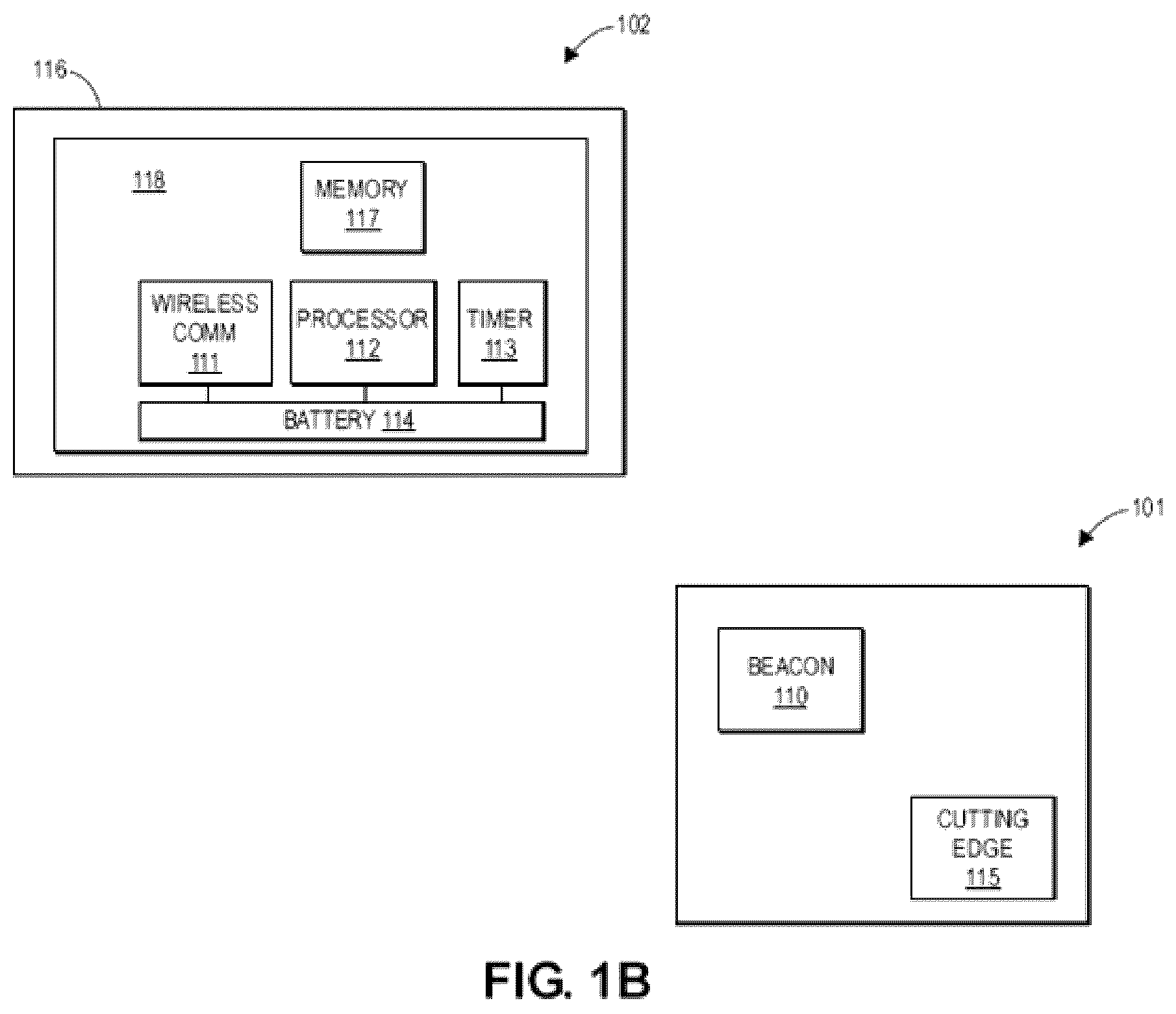 Patent US12417692 Figure 2 – Method of fabrication of low-power electronic tape for tracking items