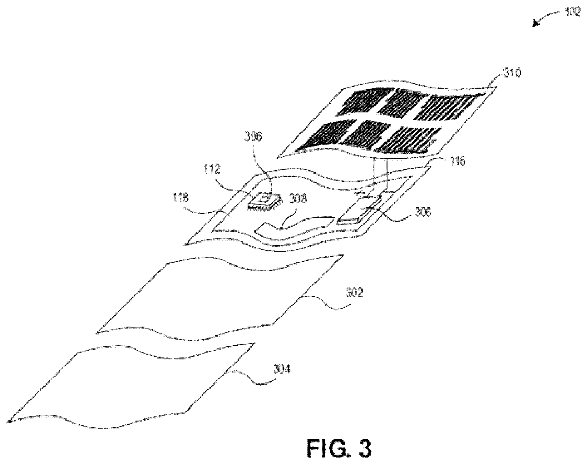 Patent US12417692 Figure 4 – Method of fabrication of low-power electronic tape for tracking items