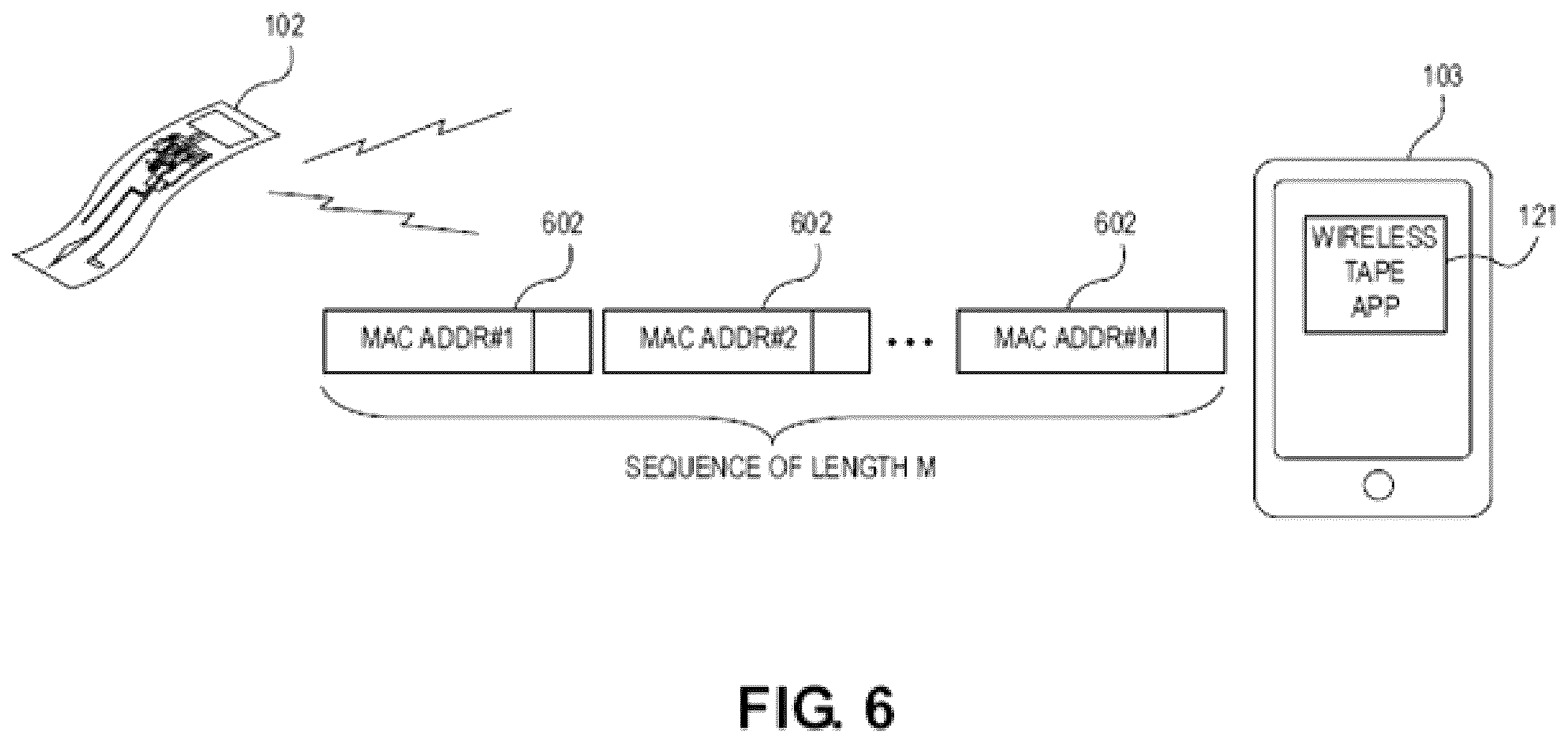 Patent US12417692 Figure 7 – Method of fabrication of low-power electronic tape for tracking items