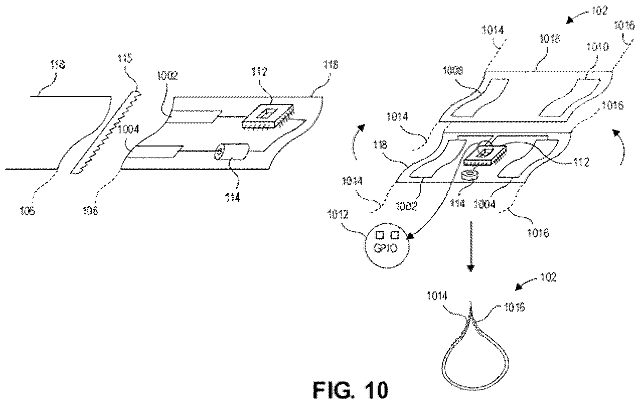 Patent US12417692 Figure 11 – Method of fabrication of low-power electronic tape for tracking items