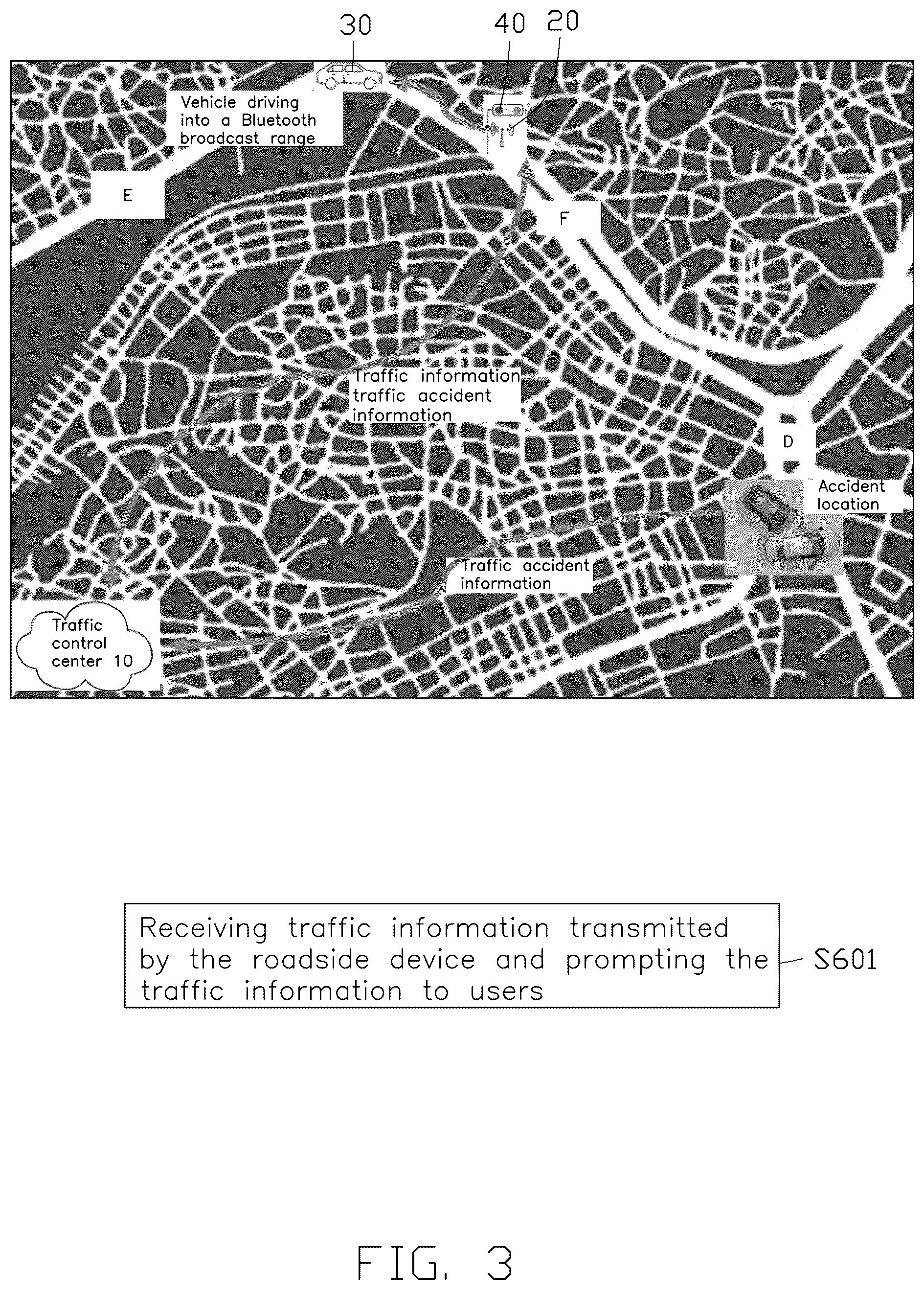 Patent US12417698 Figure 3 – Method of generating and prompting traffic information, and roadside device thereof