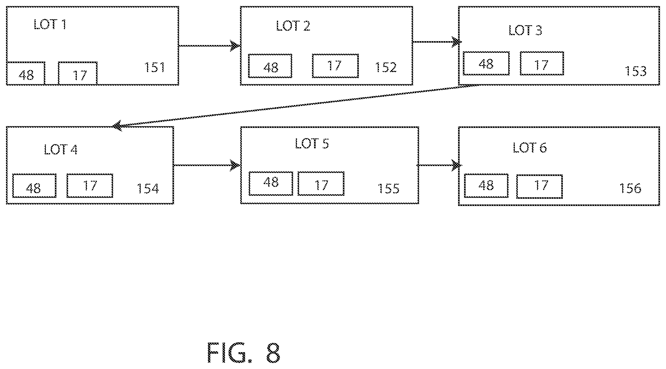 Patent US12417699 Figure 8 – Venue entry payment system for vehicles