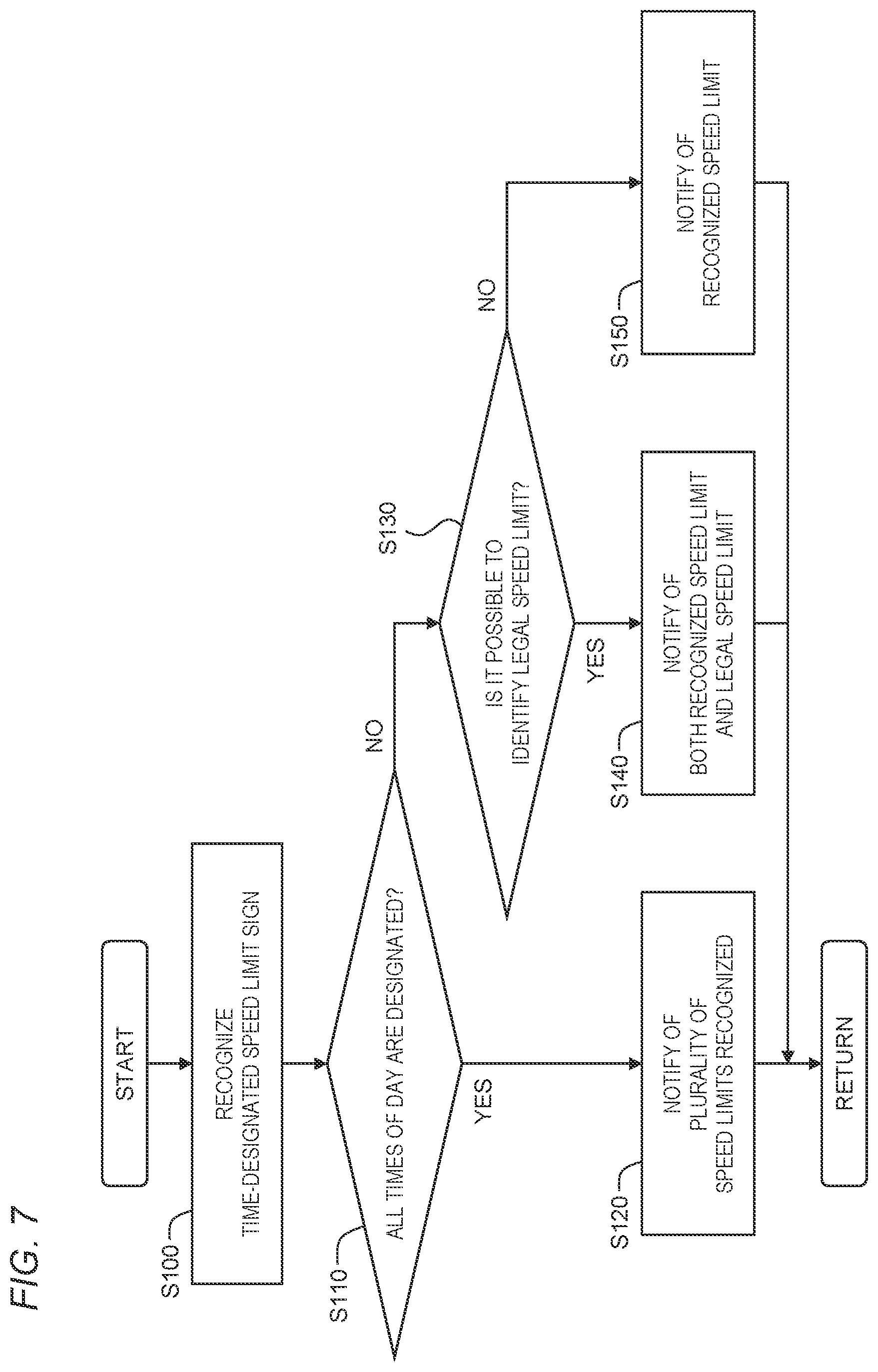 Patent US12417700 Figure 7 – Information notification system and information notification method