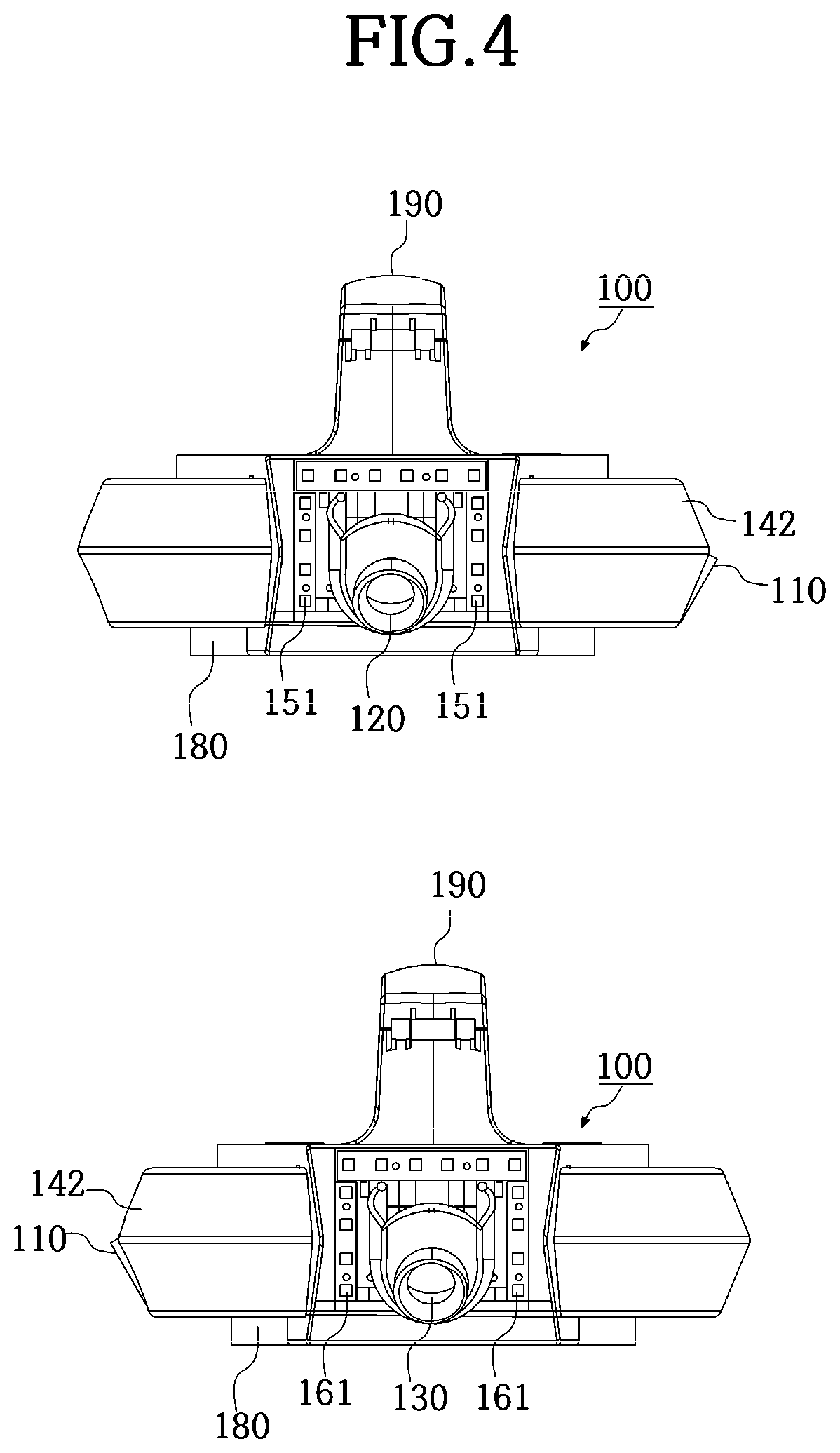 Patent US12417702 Figure 4 – Three-way parking control camera apparatus with parking space displaying function