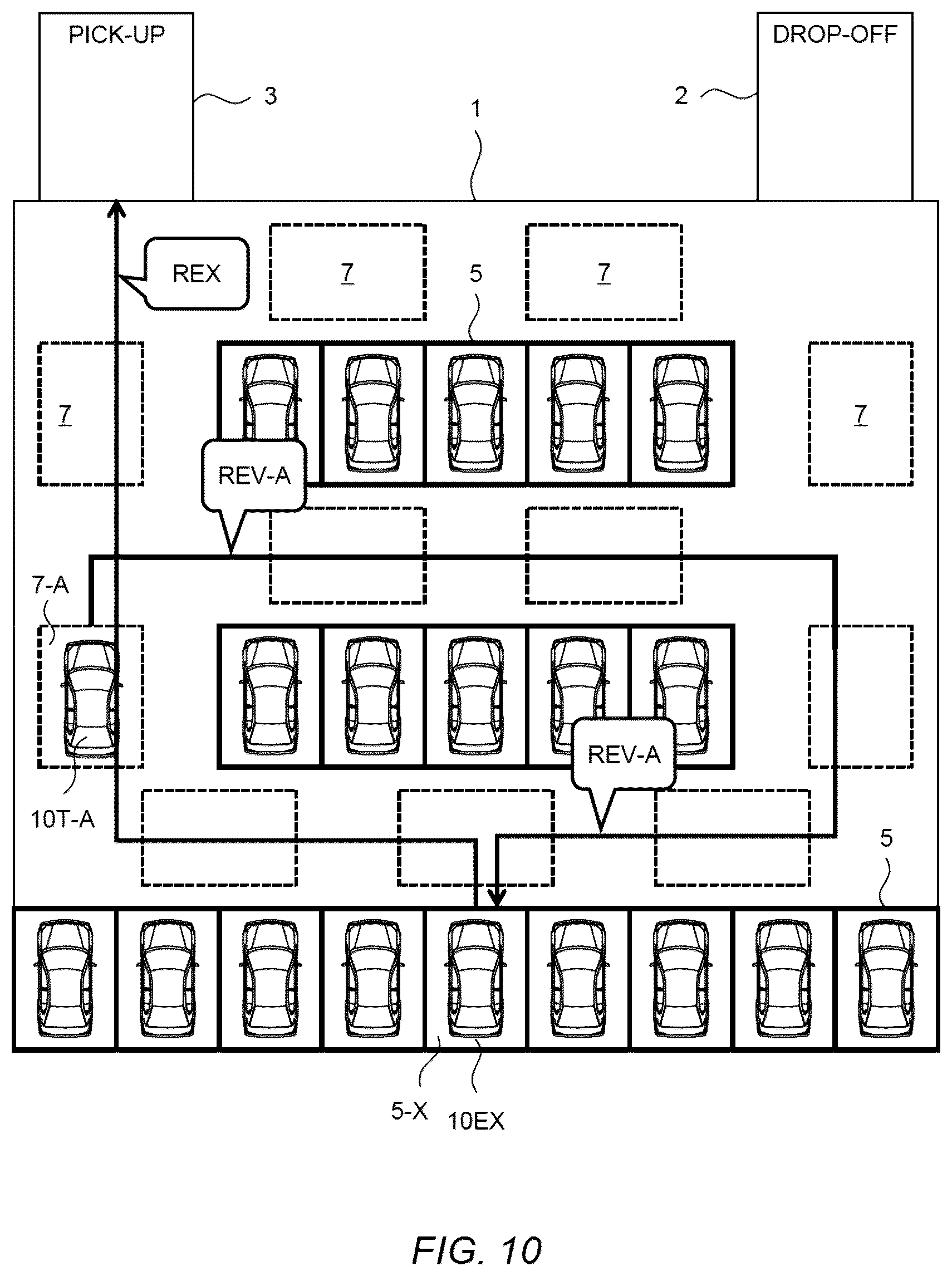 Patent US12417703 Figure 10 – Automated valet parking management system and automated valet parking management method