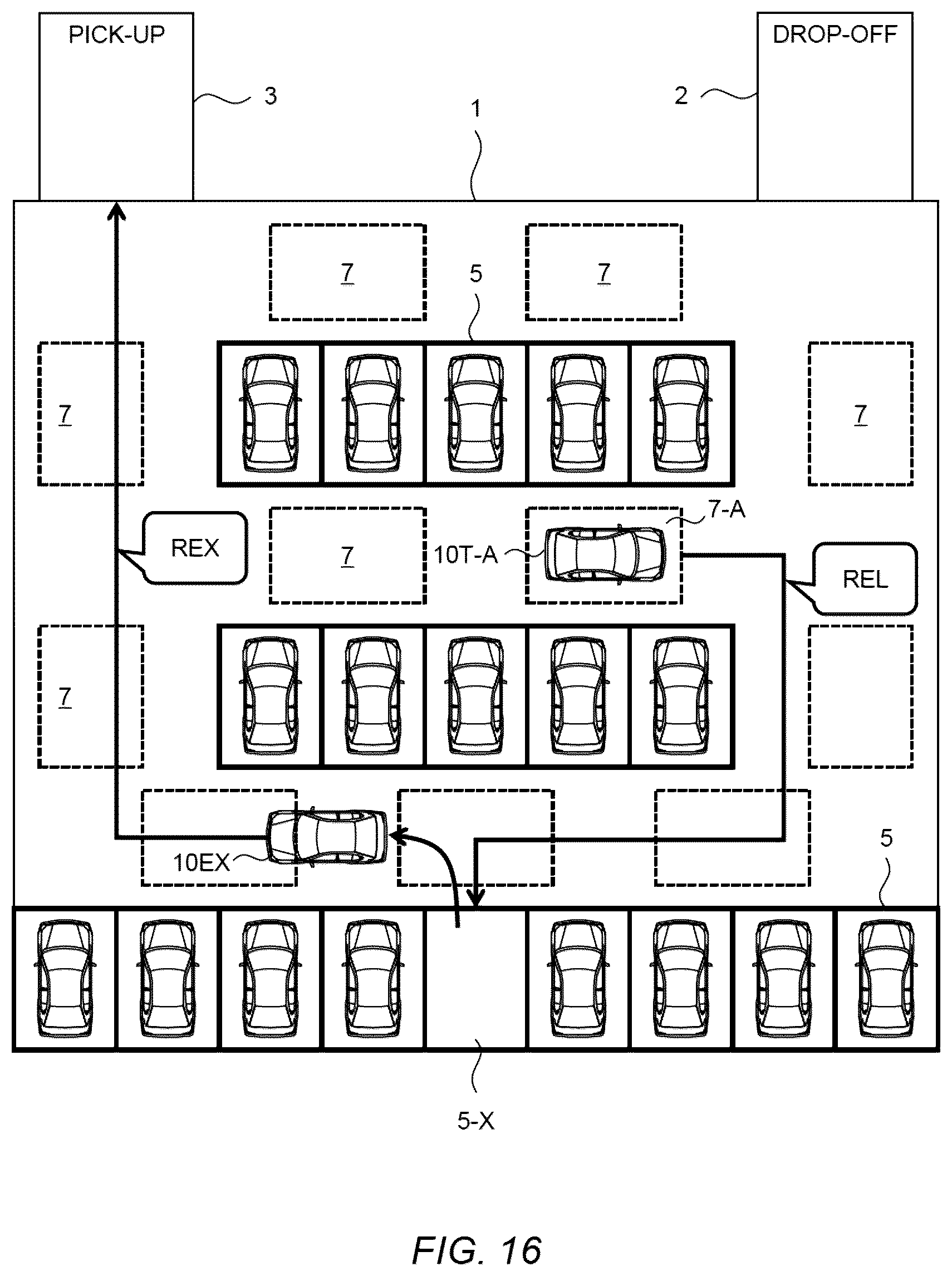 Patent US12417703 Figure 16 – Automated valet parking management system and automated valet parking management method