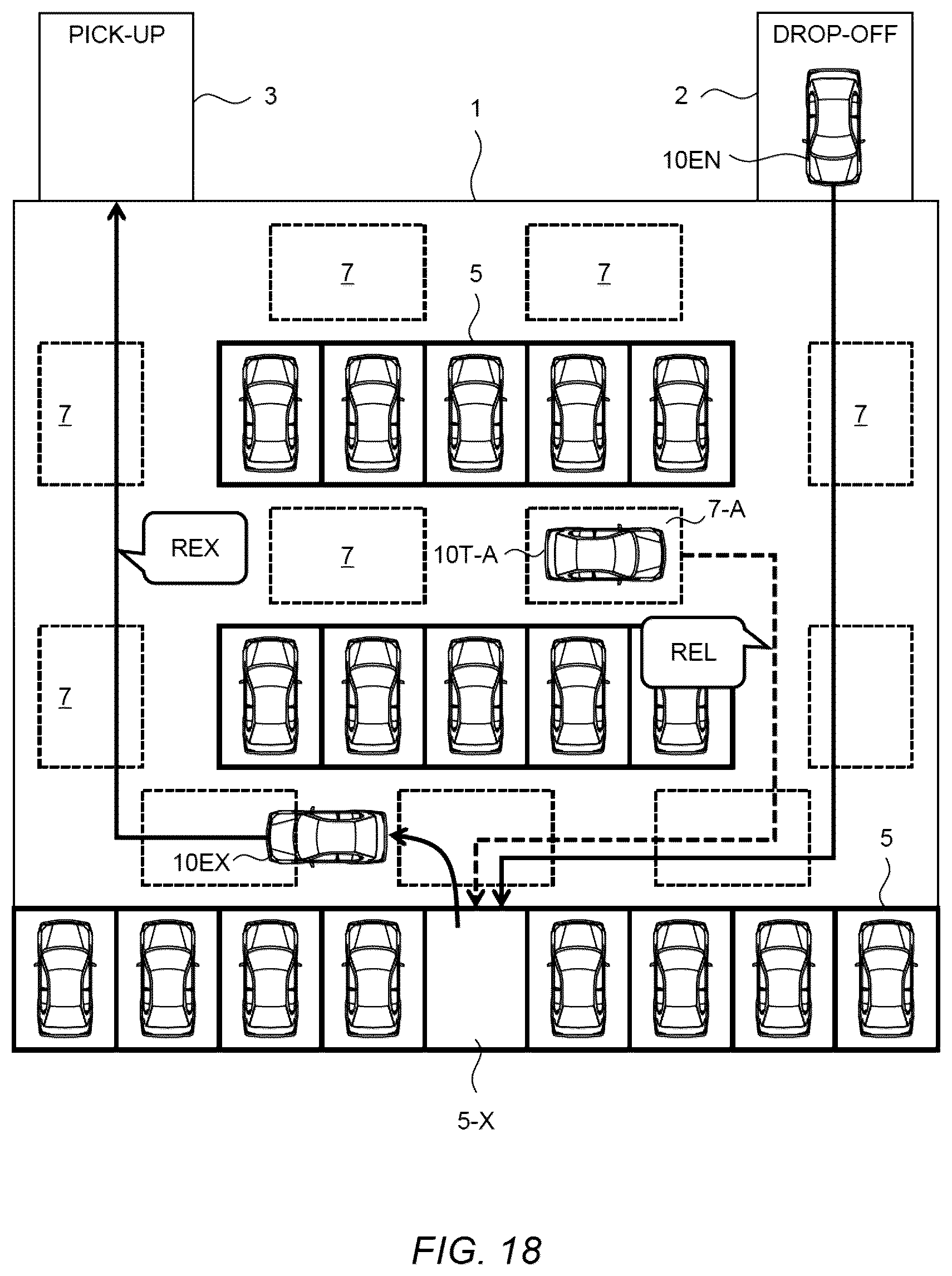 Patent US12417703 Figure 18 – Automated valet parking management system and automated valet parking management method